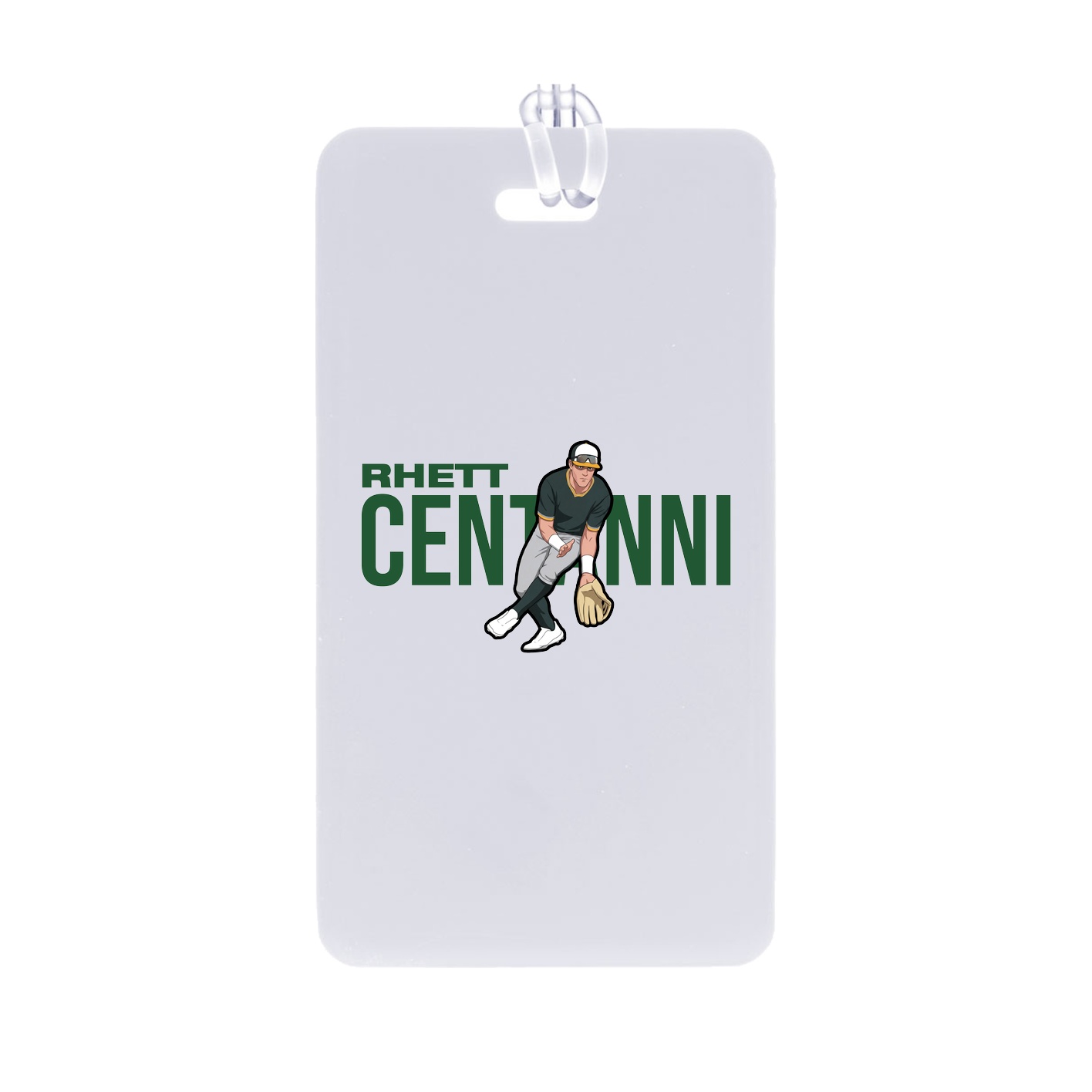 Bag Tag — Player Name in Classic