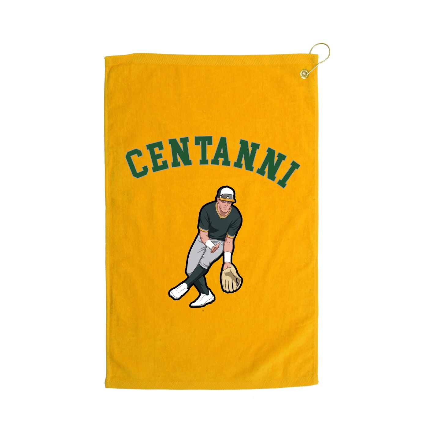 Golf Towel — Shirsey Arch in Gold