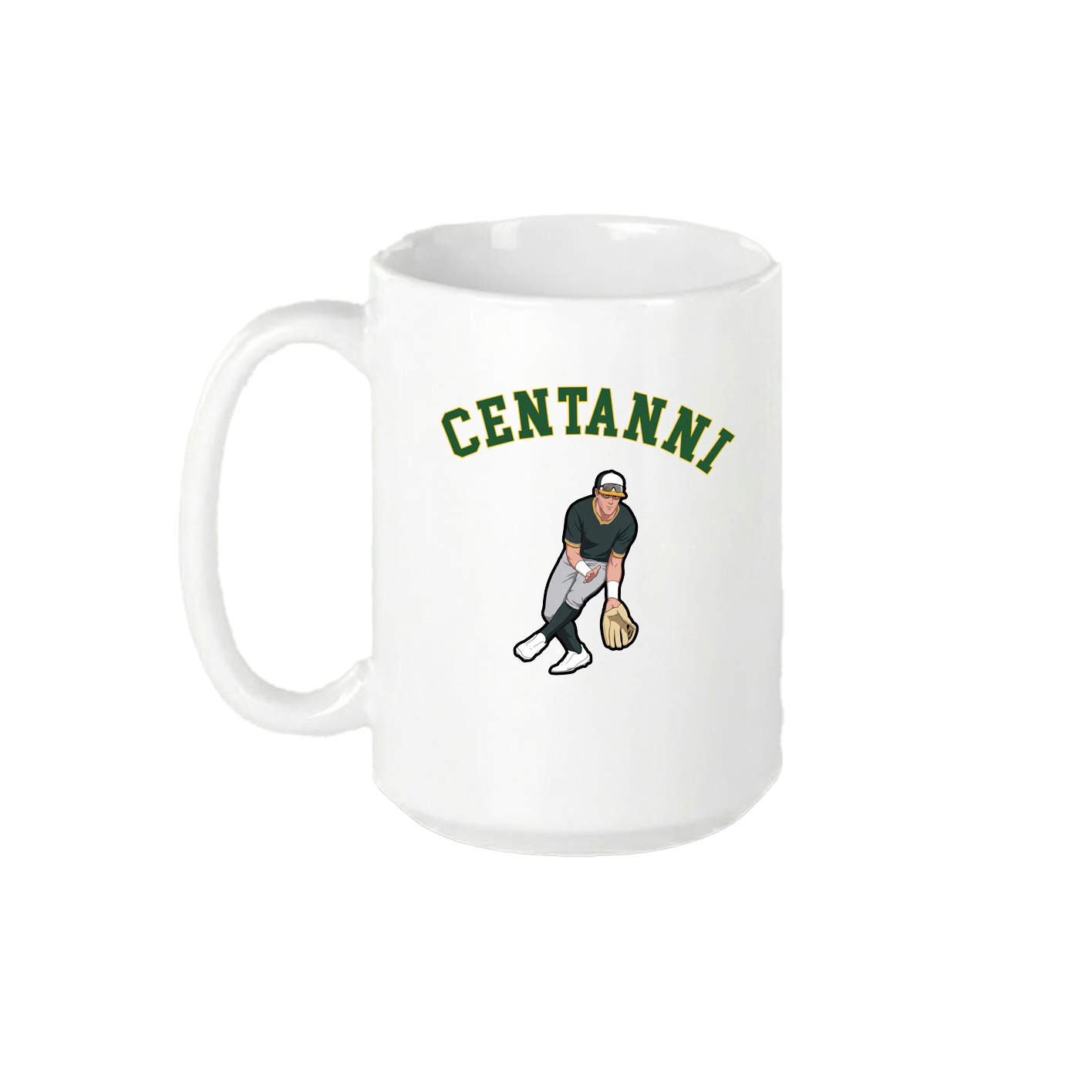 15oz Coffee Mug — Shirsey Arch in White