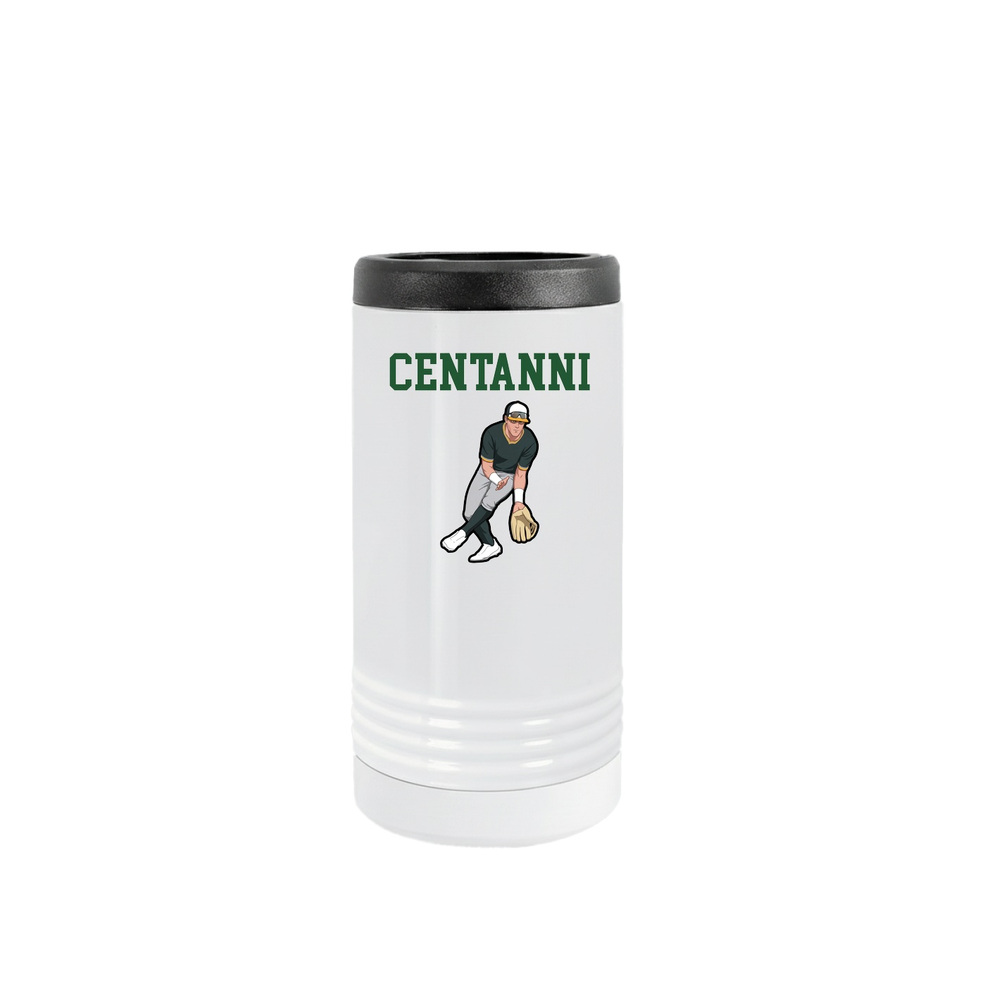 Slim Beverage Holder — Shirsey in White