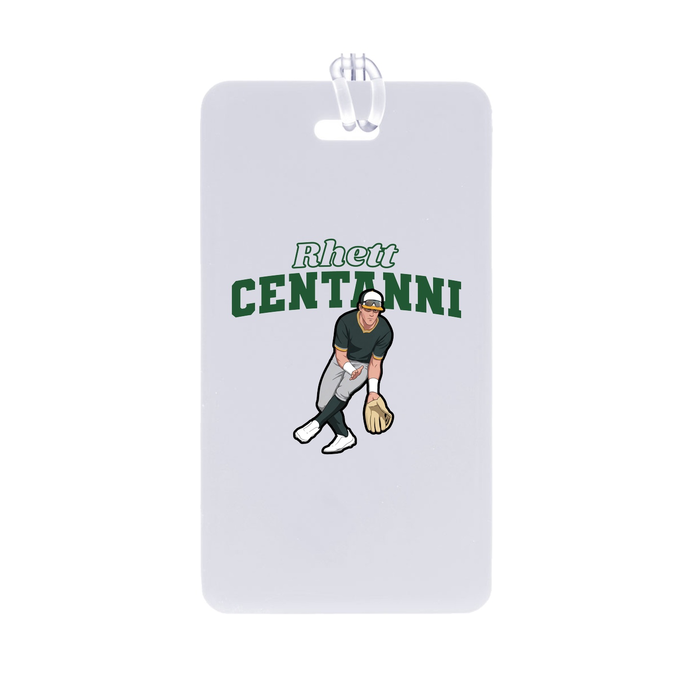Bag Tag — Name Arch in Classic
