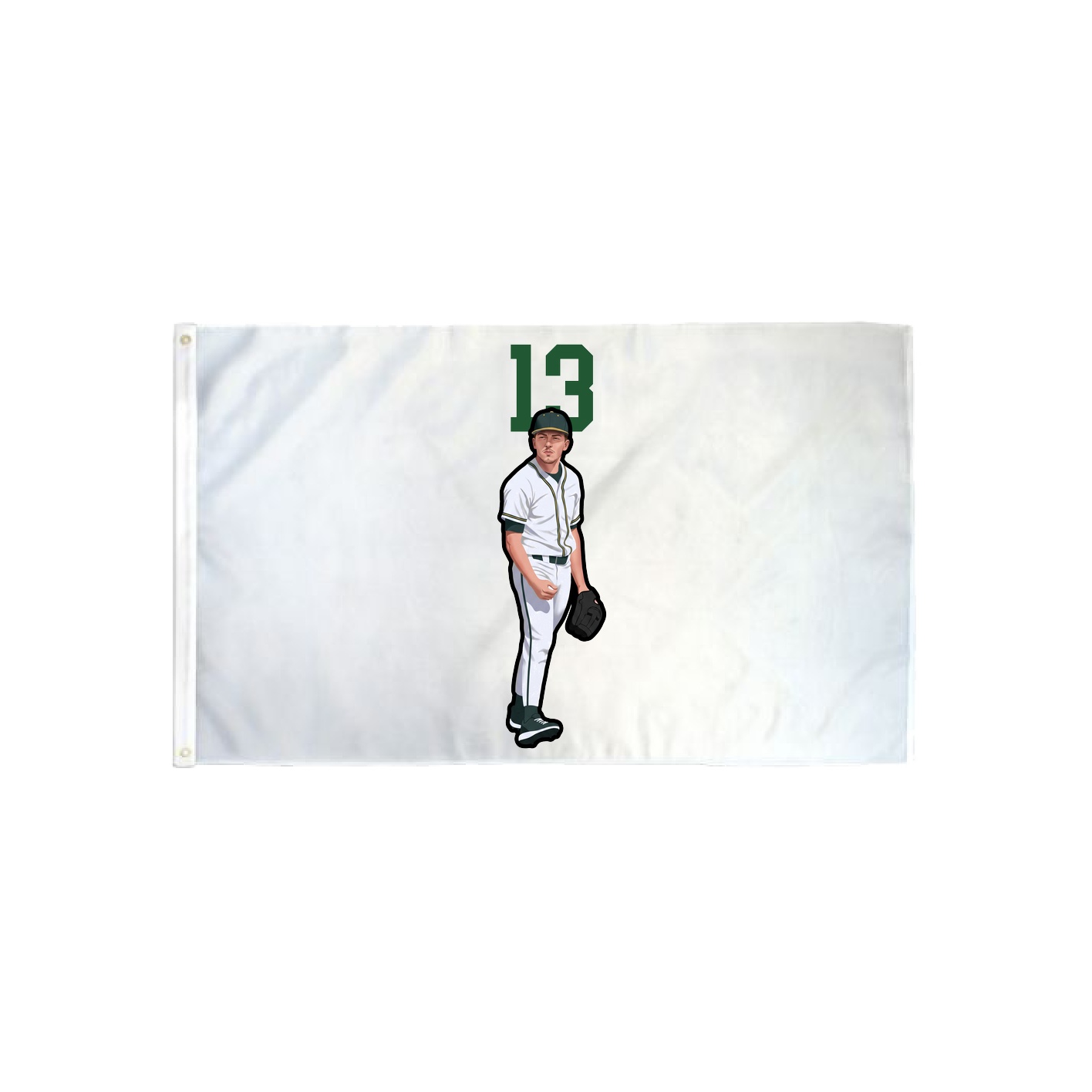 3x5 Flag — Number Top in Classic