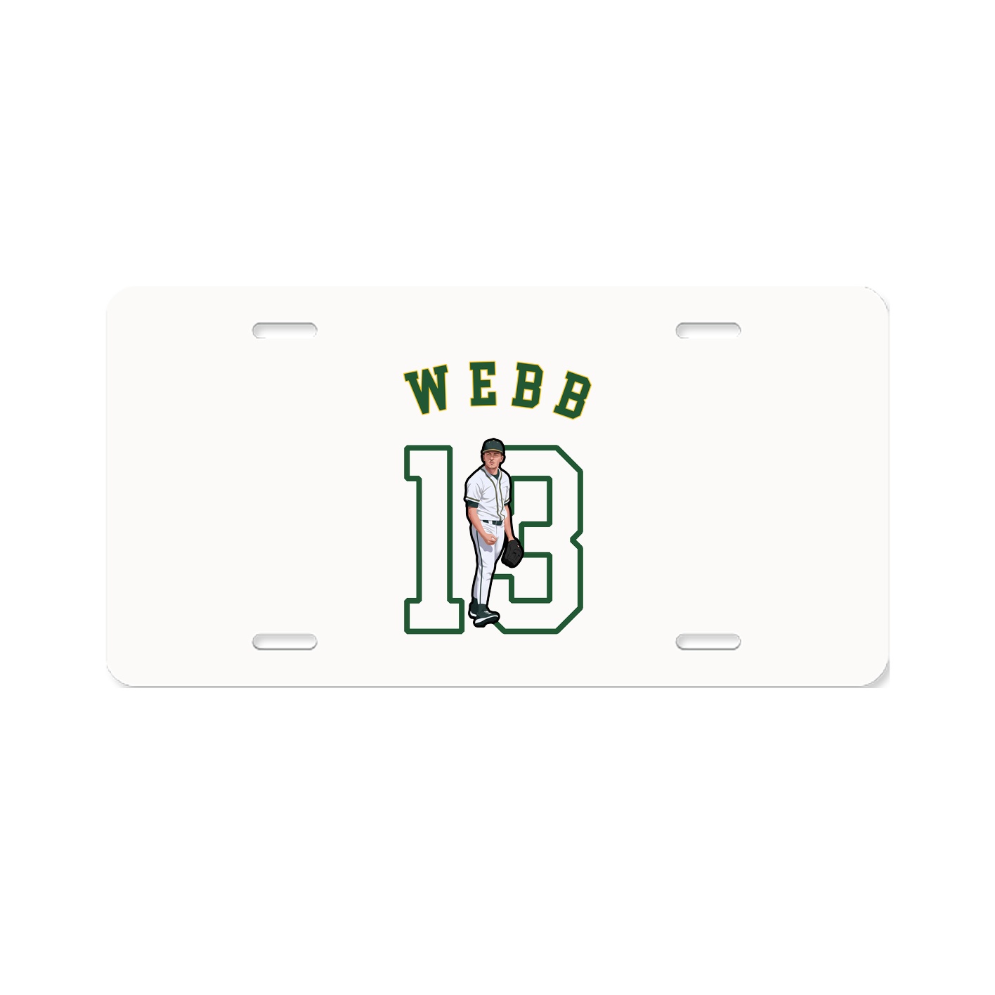 License Plate — Shirsey Arch in Classic