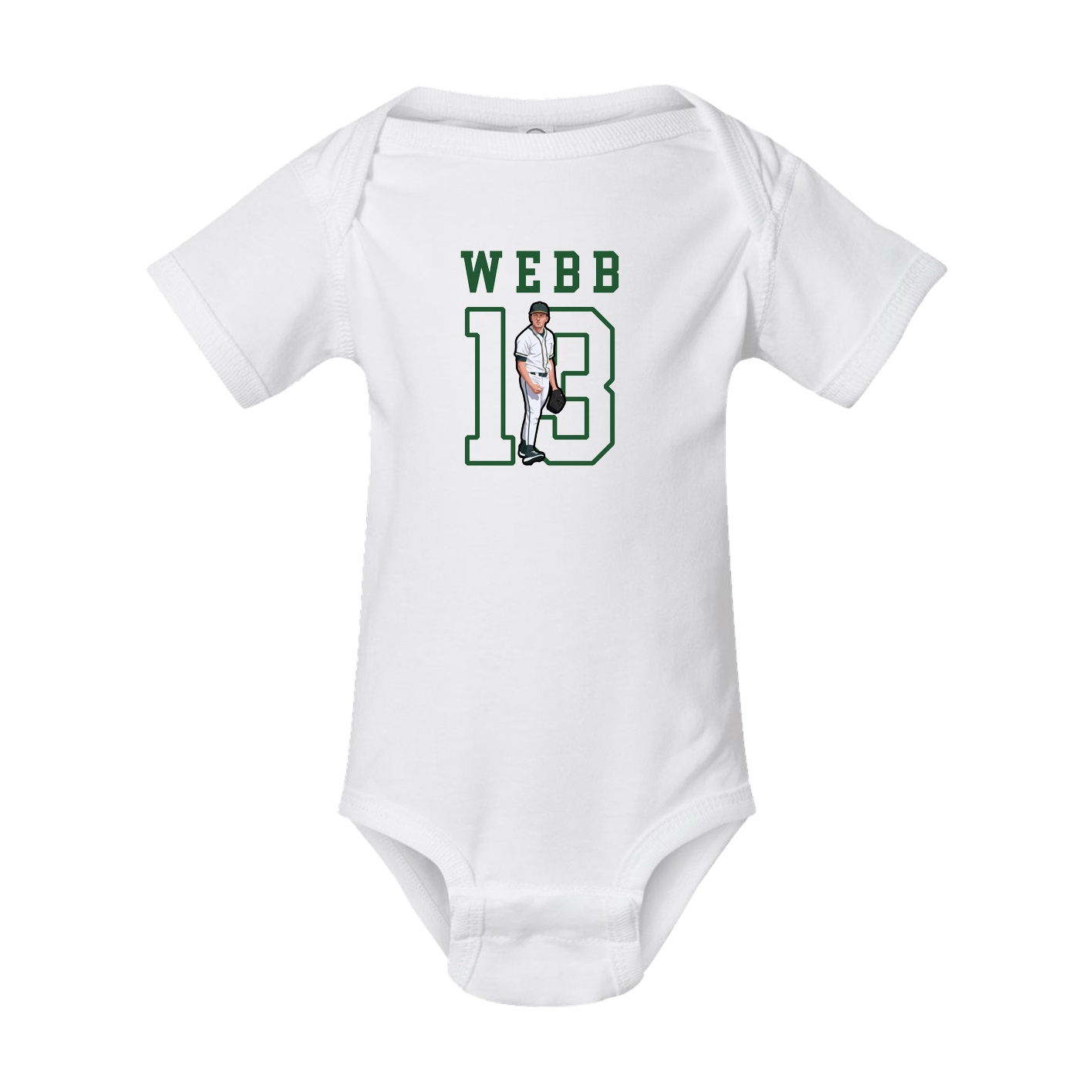 Baby Onesie — Shirsey in White