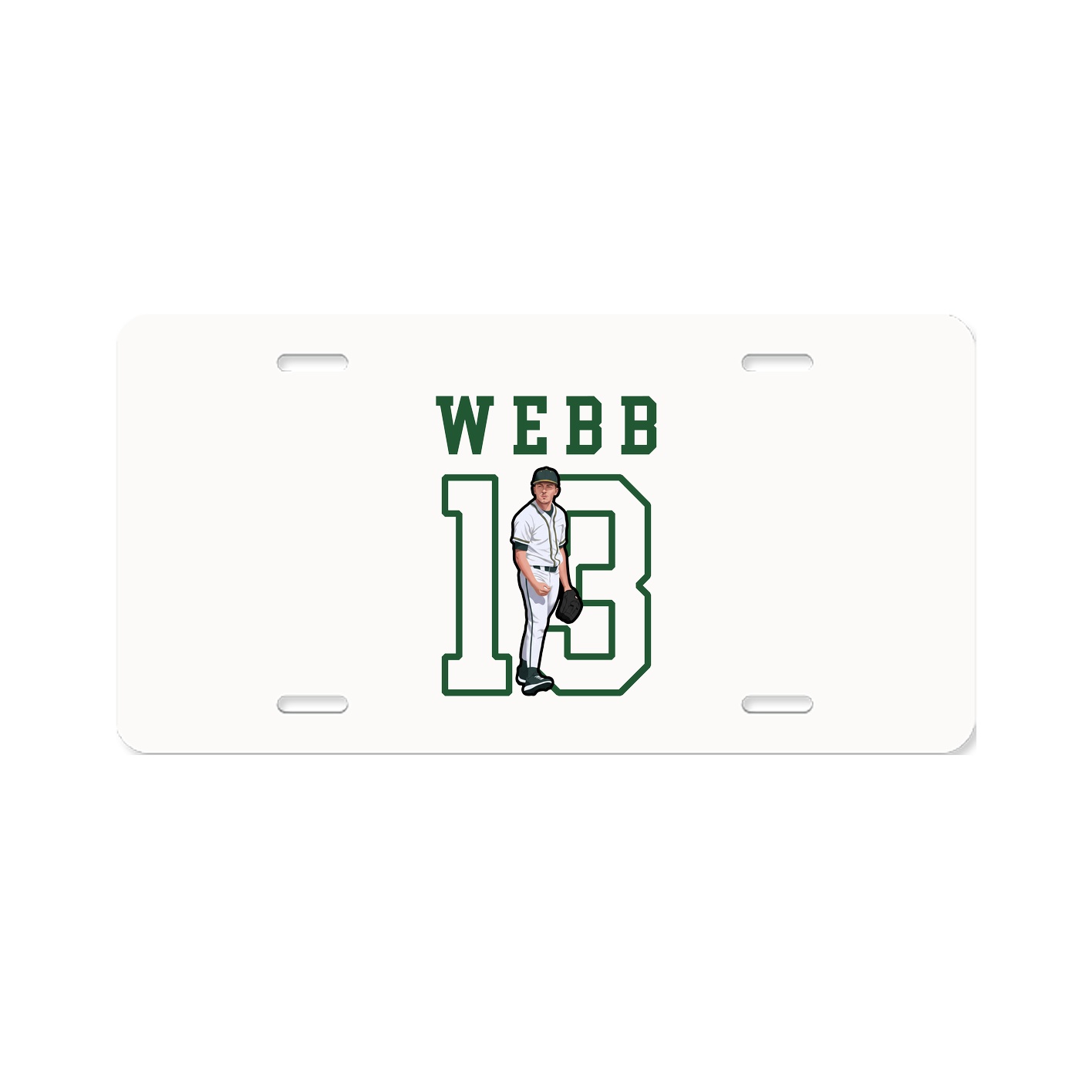 License Plate — Shirsey in Classic