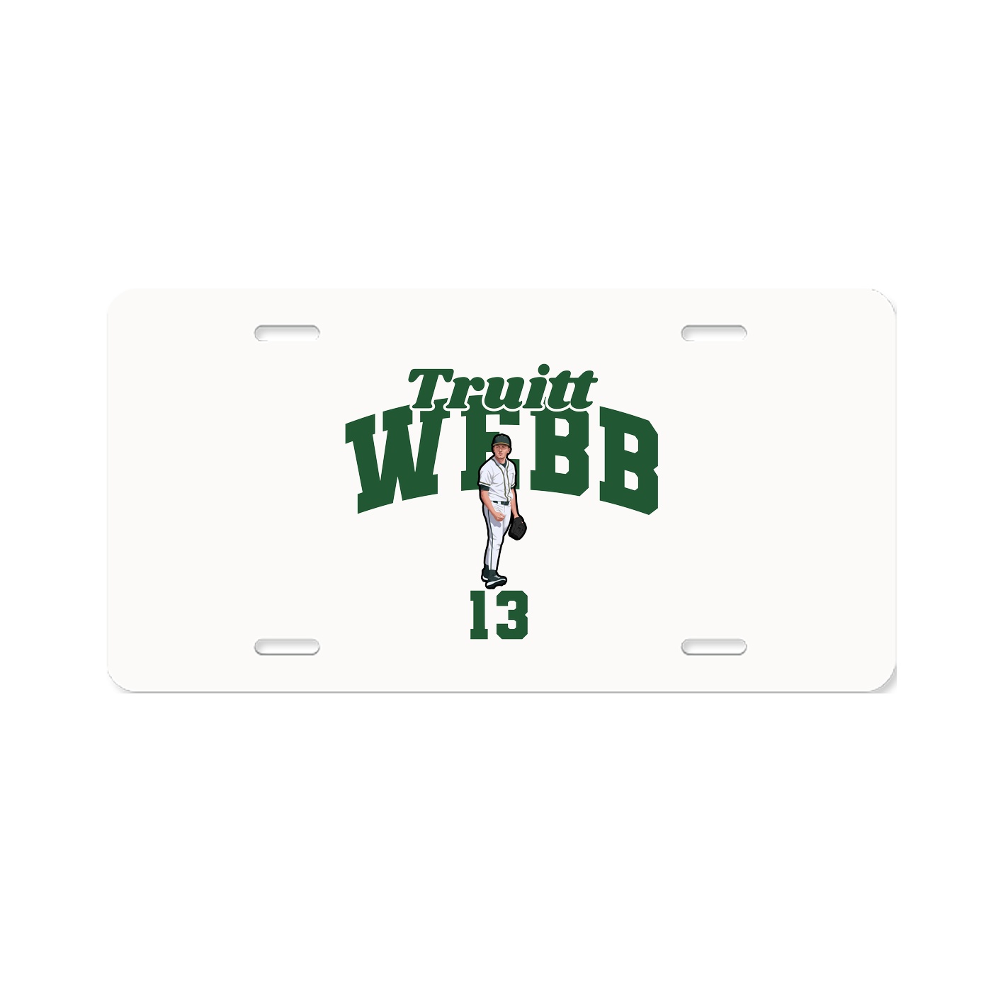 License Plate — Signature Arch in Classic