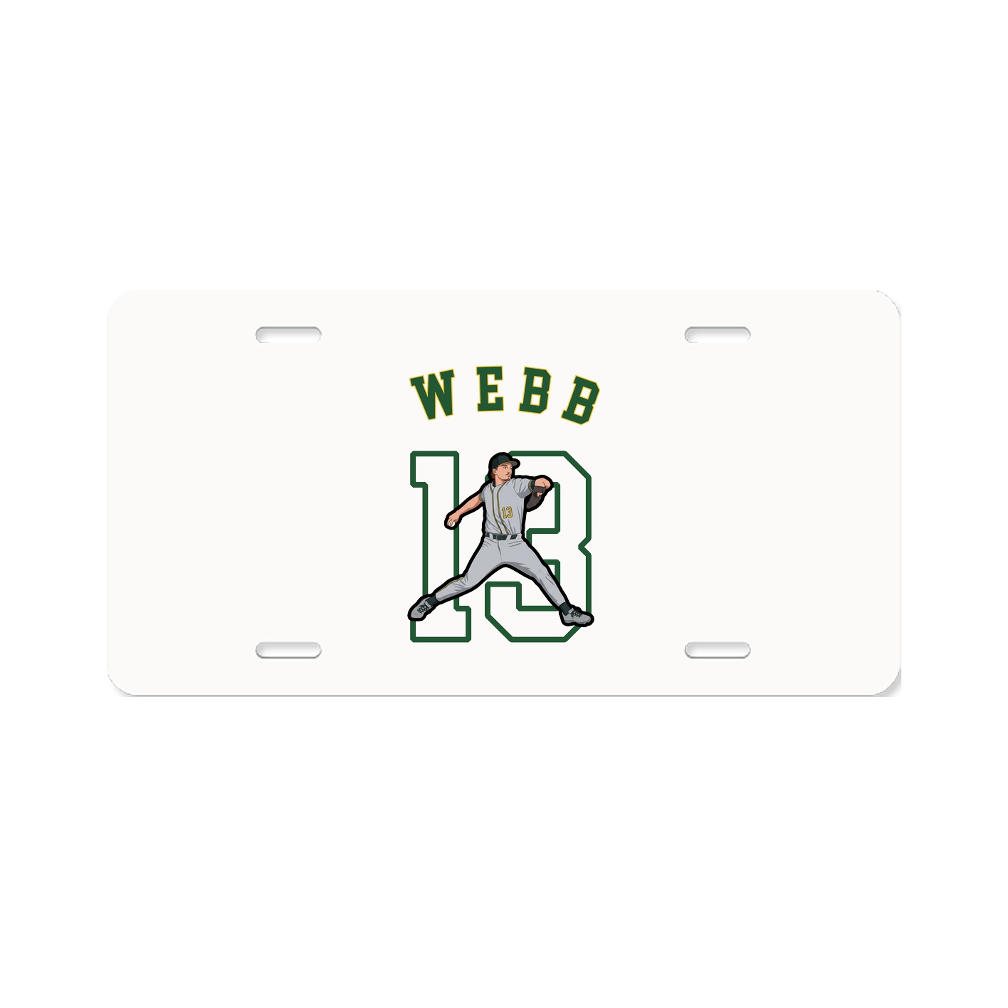 License Plate — Shirsey Arch in Classic
