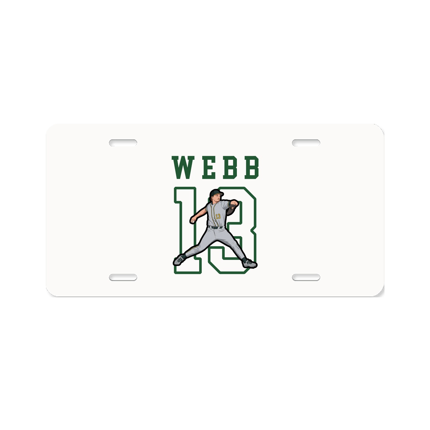 License Plate — Shirsey in Classic