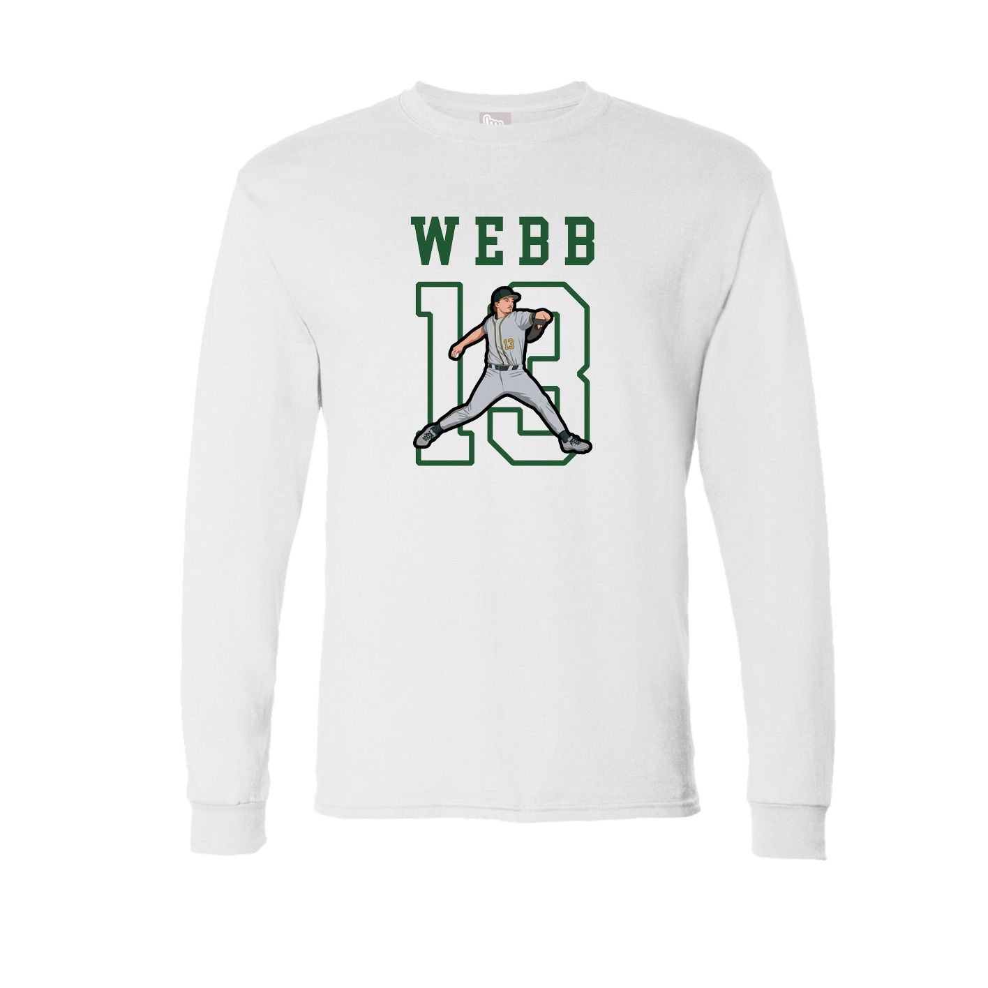 Long Sleeve Tee — Shirsey in White