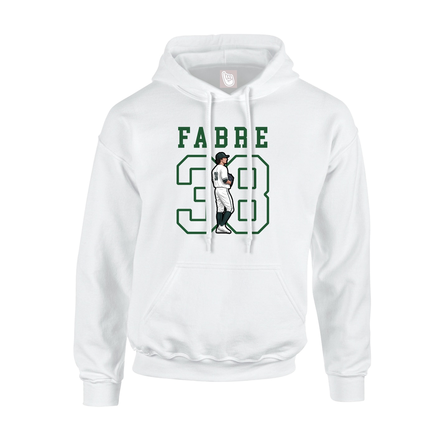 Youth Hoodie — Shirsey in White