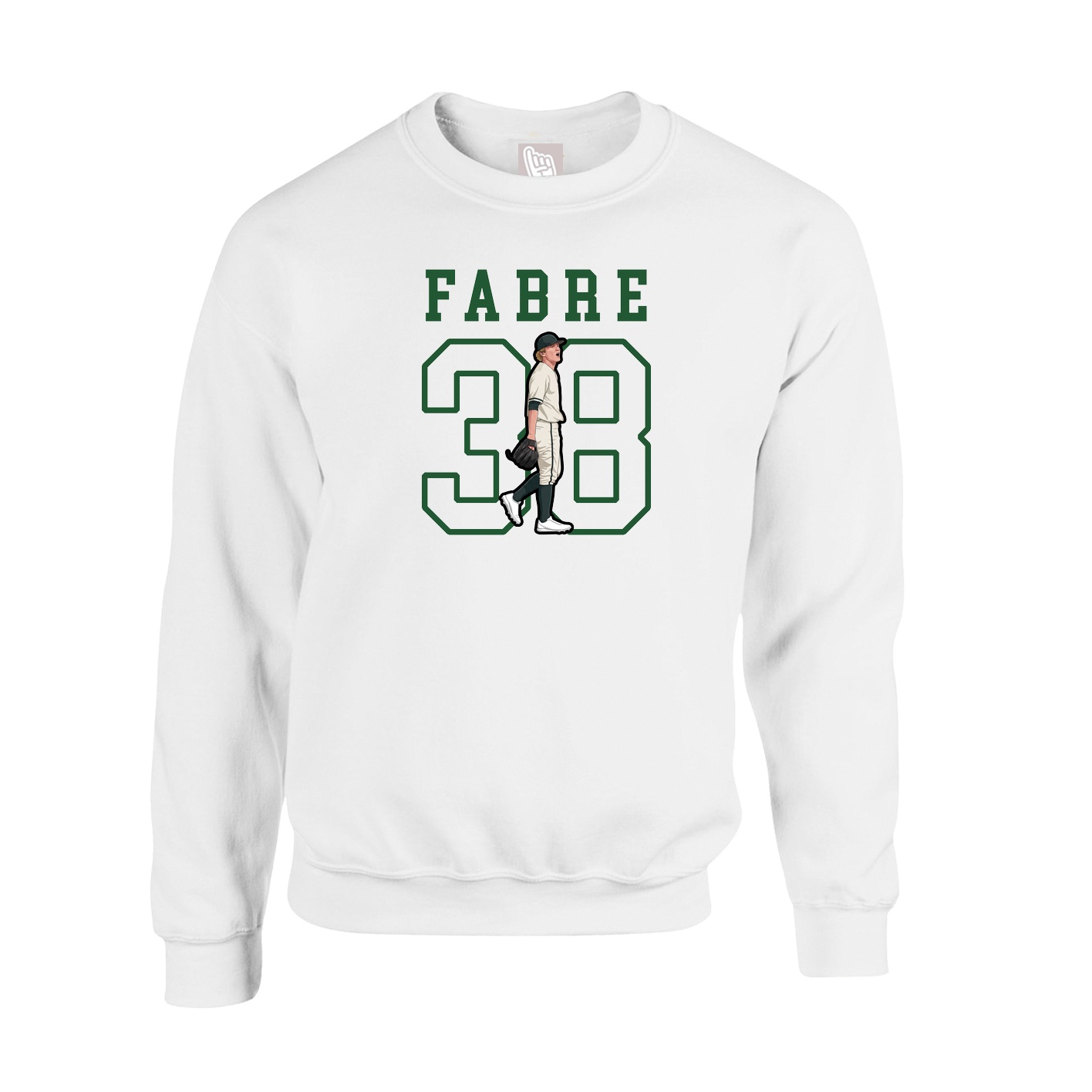 Fleece Crew — Shirsey in White
