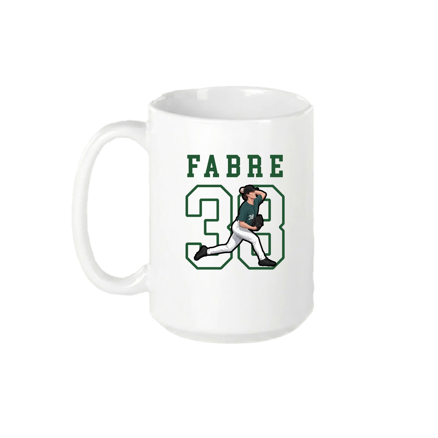 15oz Coffee Mug — Shirsey in White