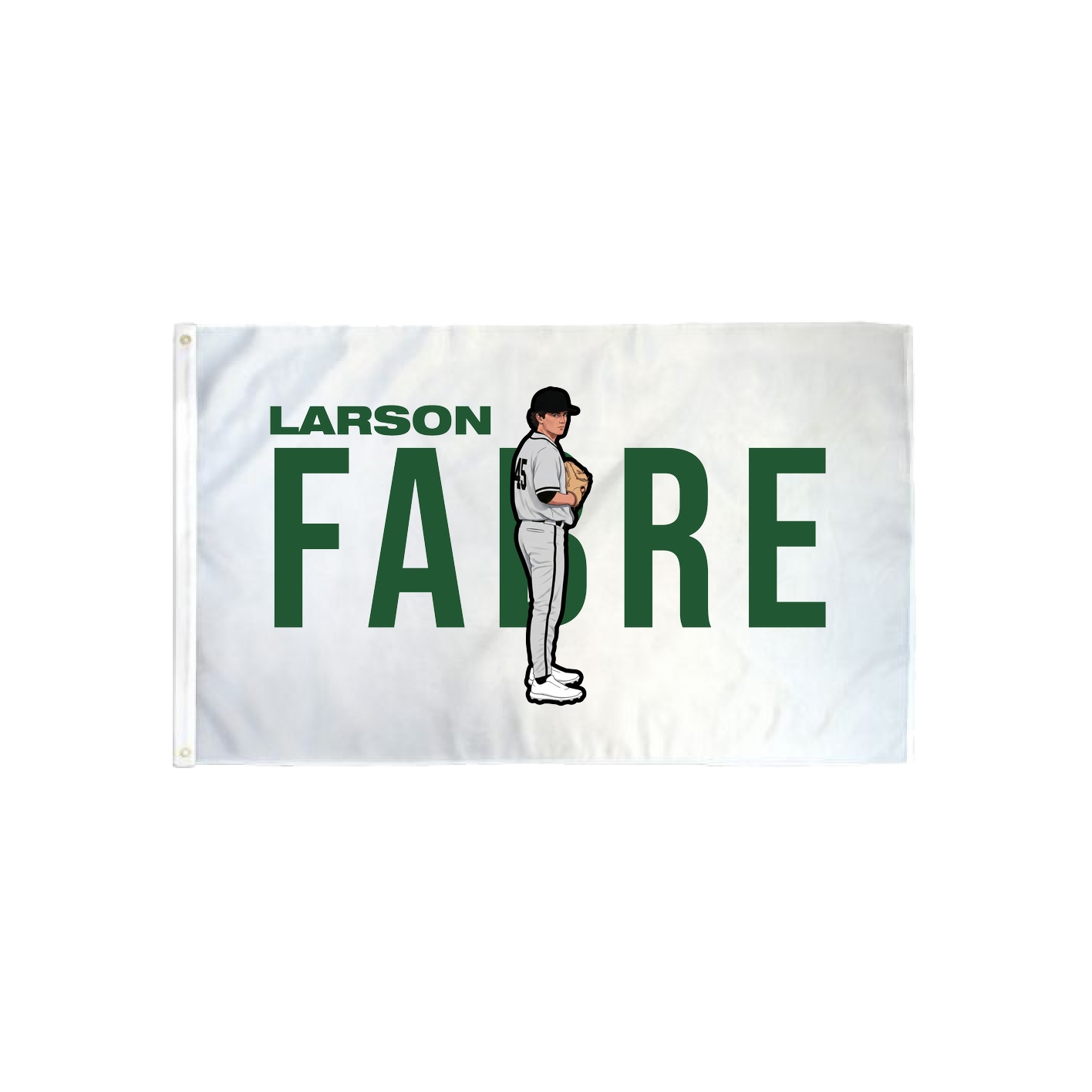 3x5 Flag — Player Name in Classic