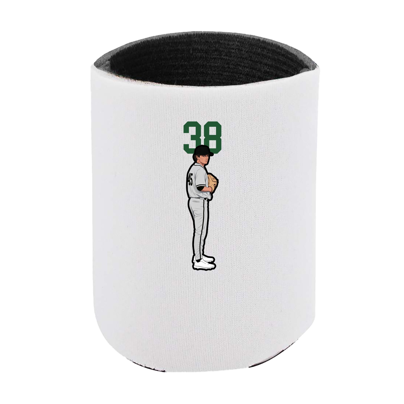 Can Holder — Number Top in White