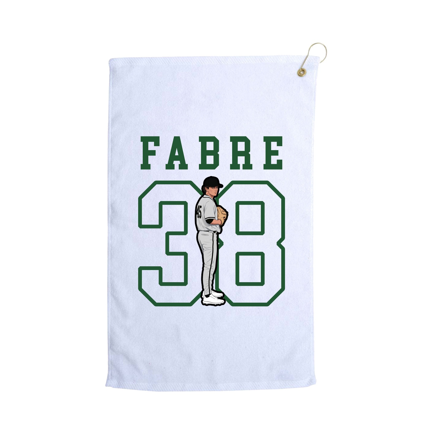 Golf Towel — Shirsey in White