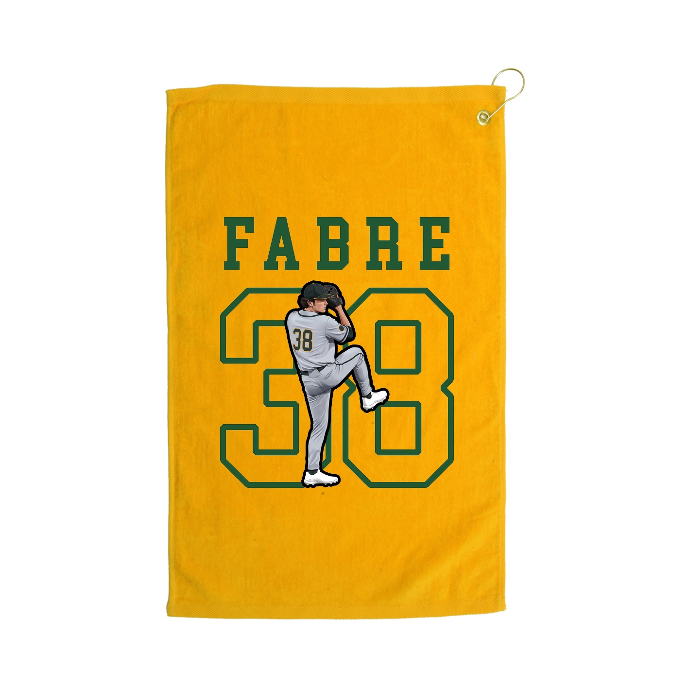 Golf Towel — Shirsey in Gold