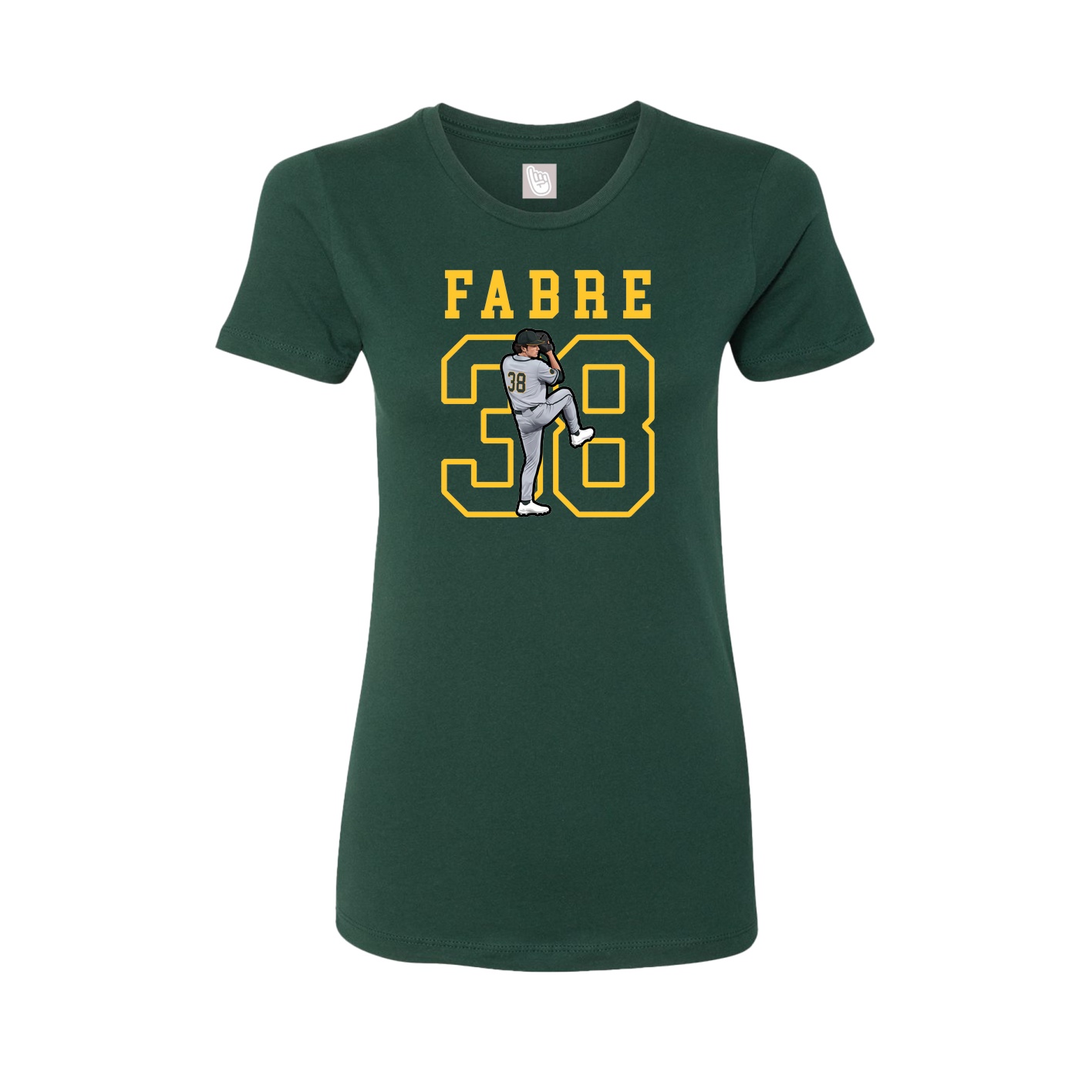 Fitted Women's Tee — Shirsey in Green