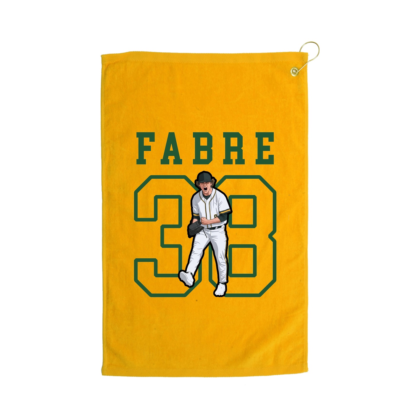 Golf Towel — Shirsey in Gold
