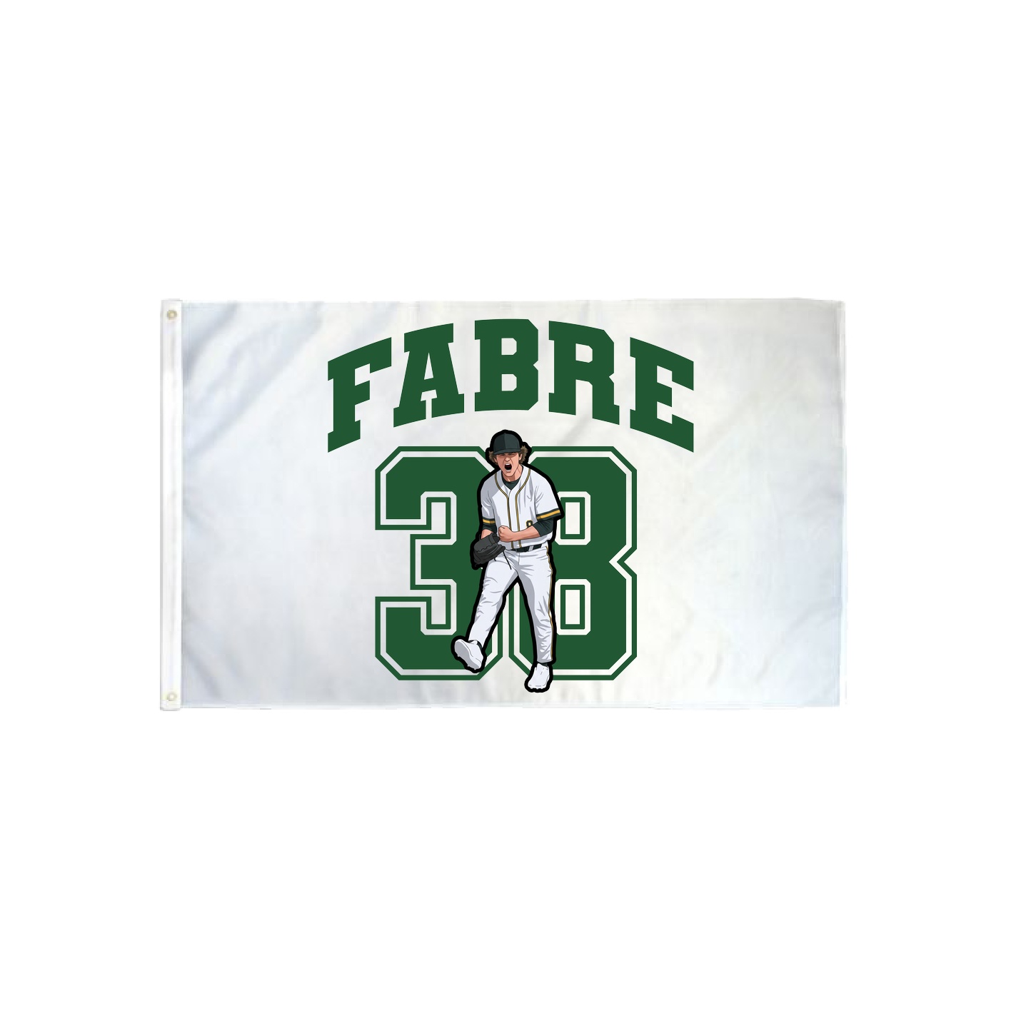 3x5 Flag — Number in Classic