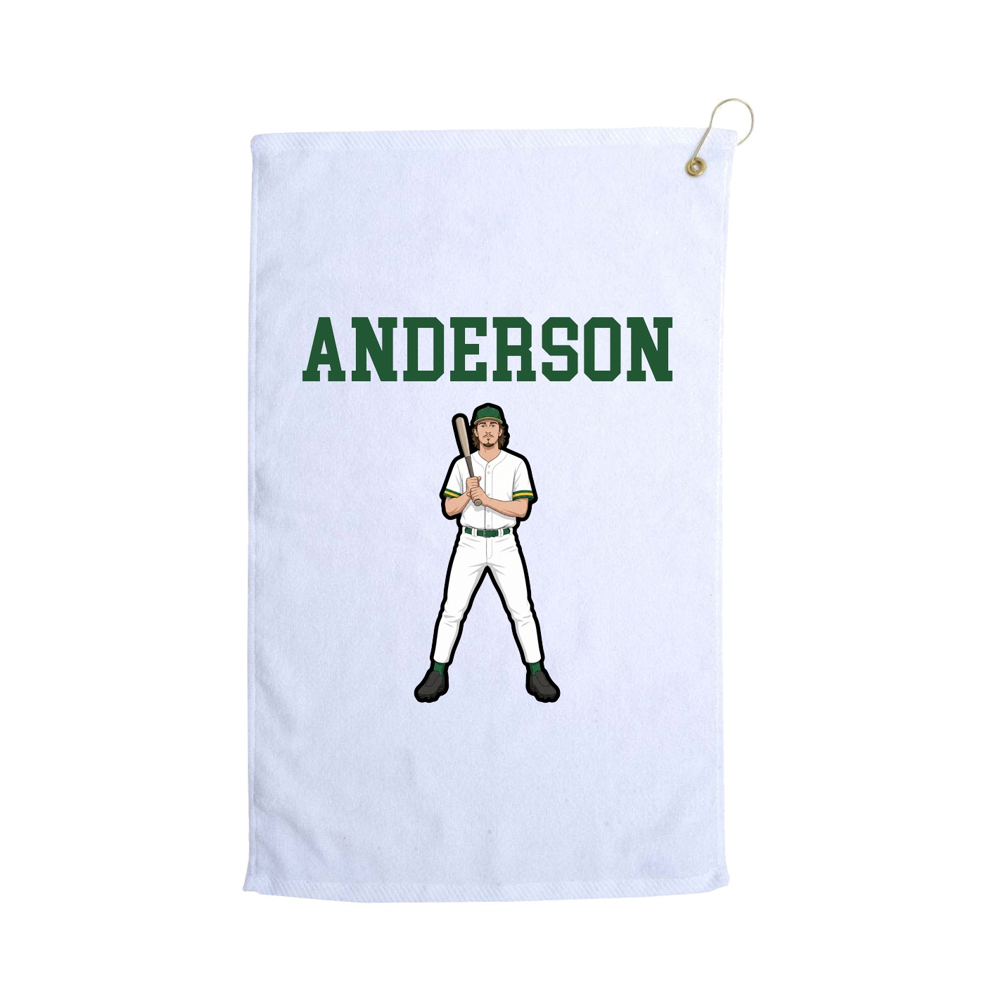 Golf Towel — Shirsey in White