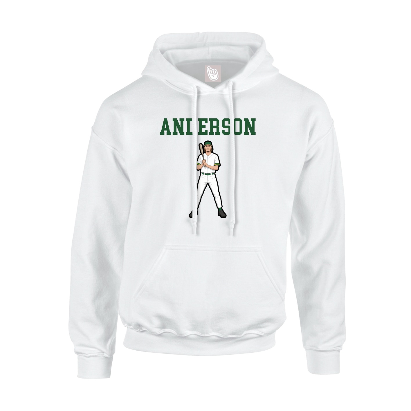 Youth Hoodie — Shirsey in White