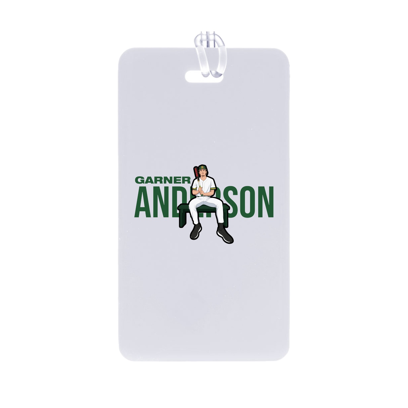 Bag Tag — Player Name in Classic