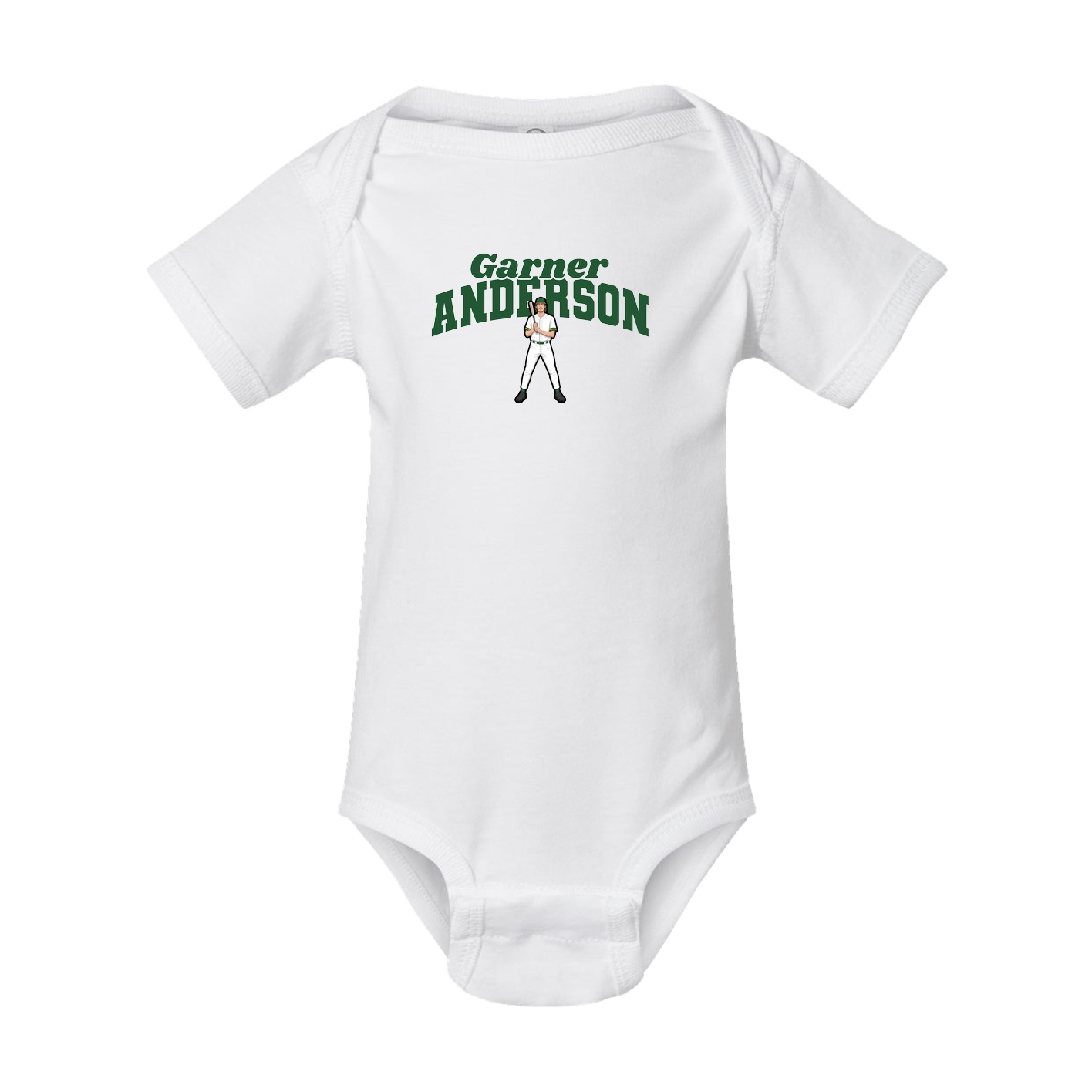 Baby Onesie — Signature Arch in White