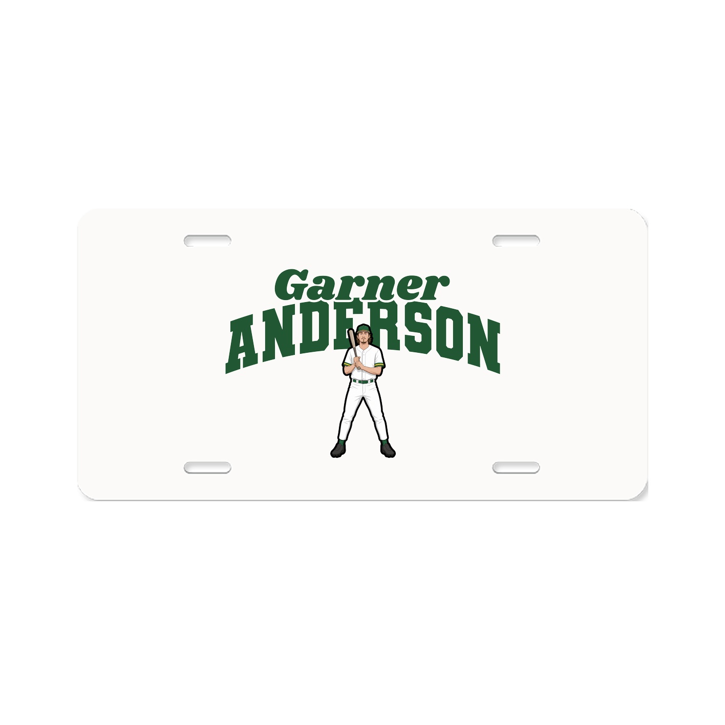 License Plate — Signature Arch in Classic