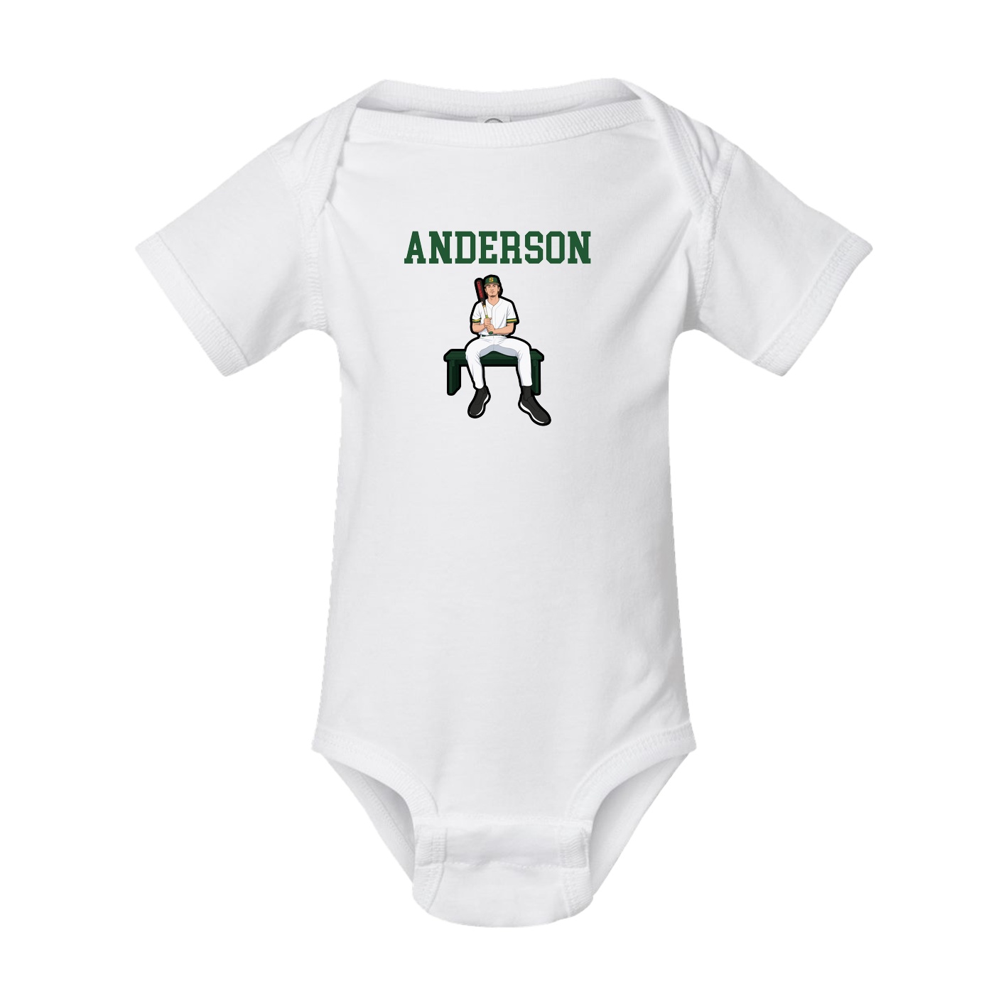 Baby Onesie — Shirsey in White