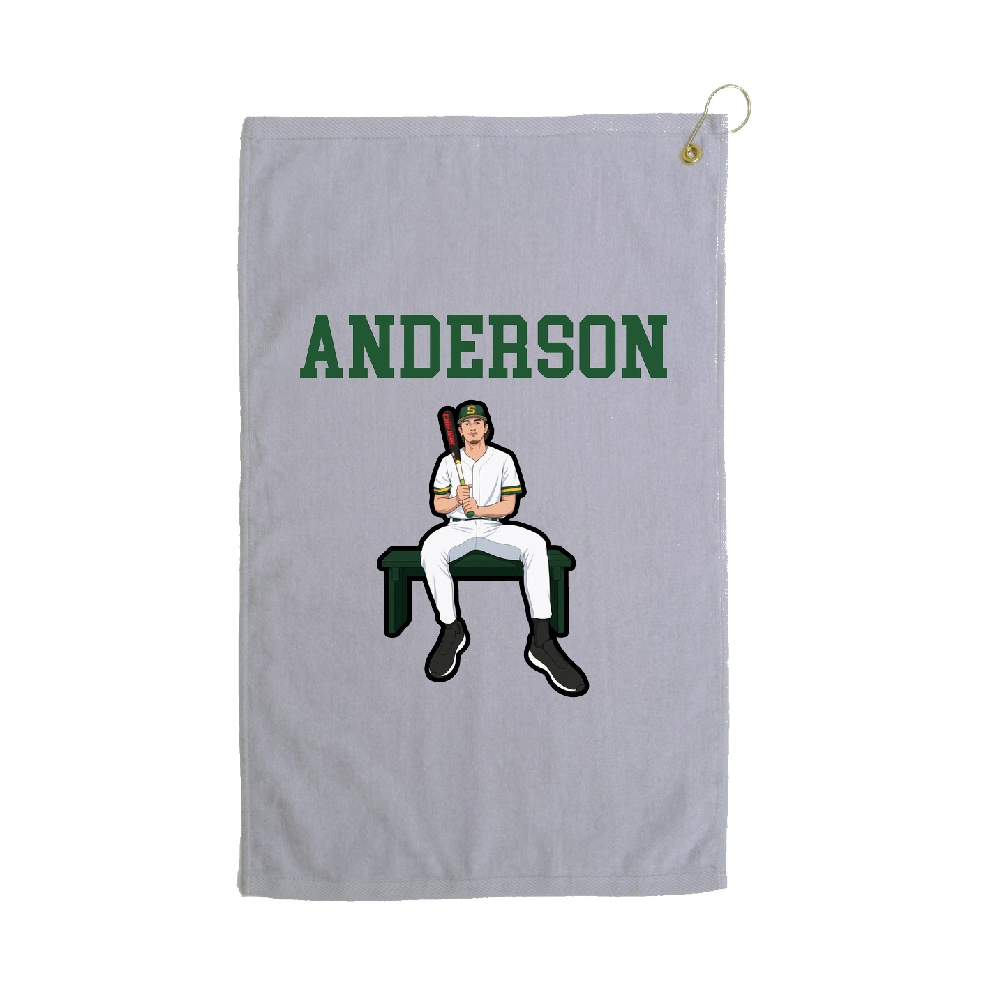 Golf Towel — Shirsey in Grey