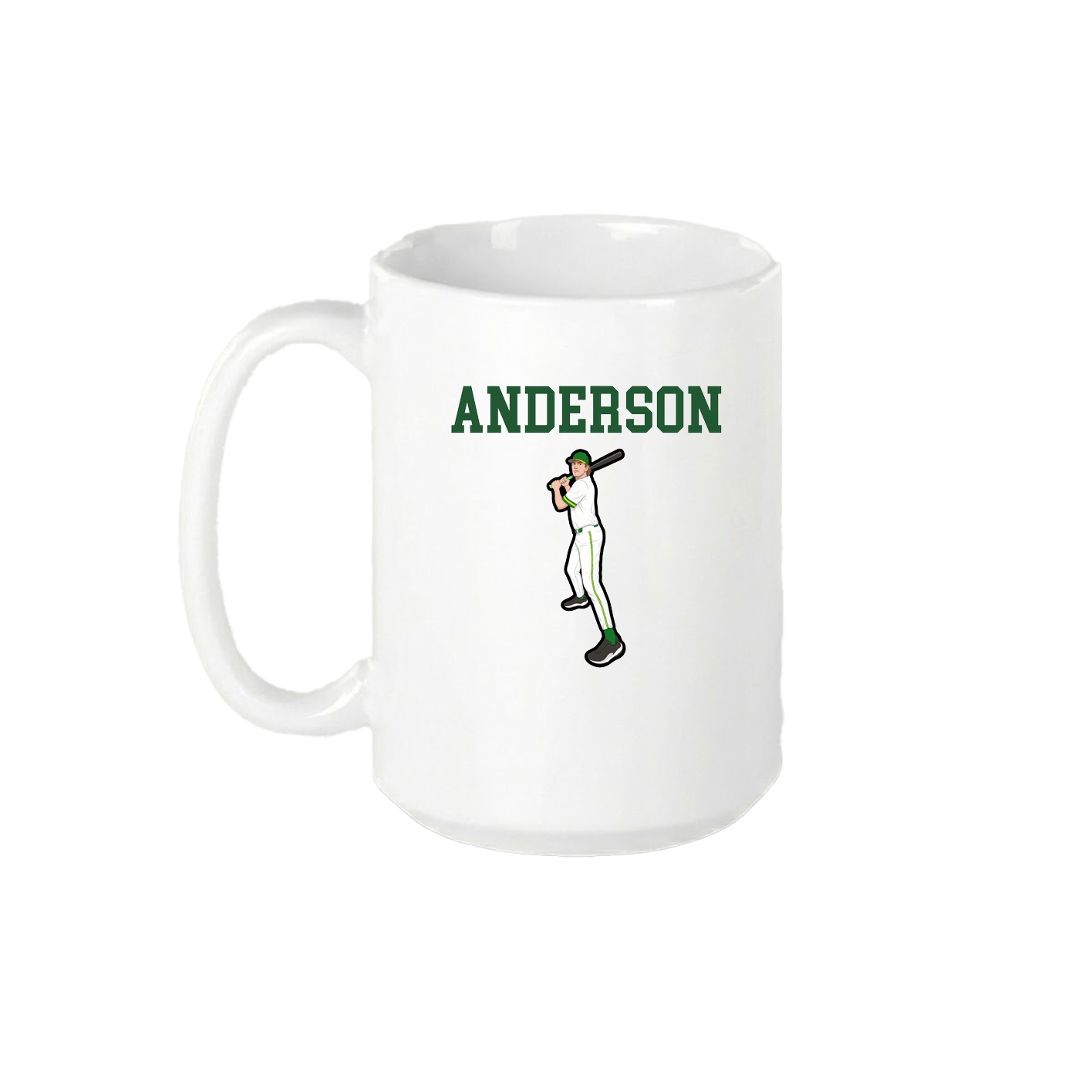 15oz Coffee Mug — Shirsey in White