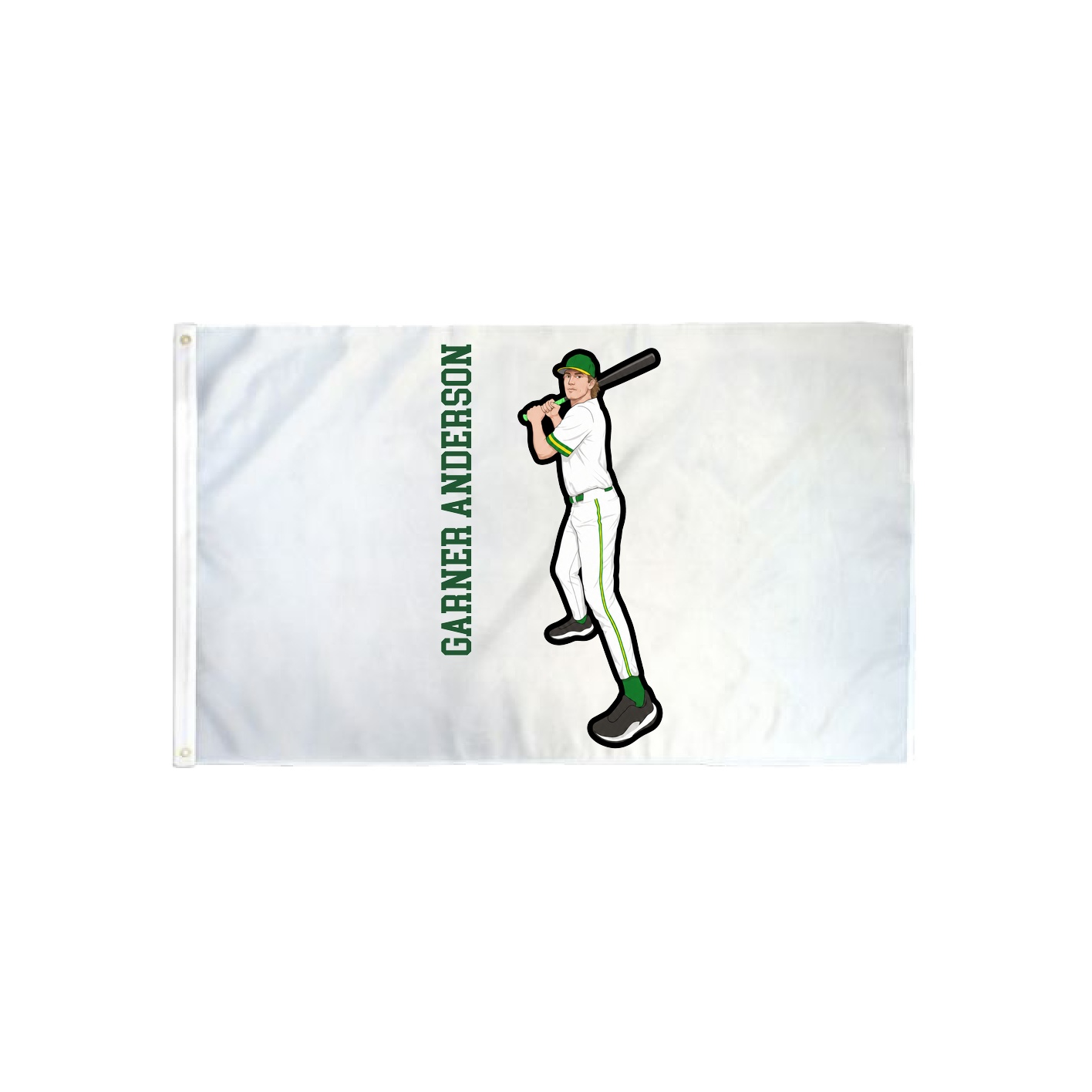 3x5 Flag — Name Vertical in Classic
