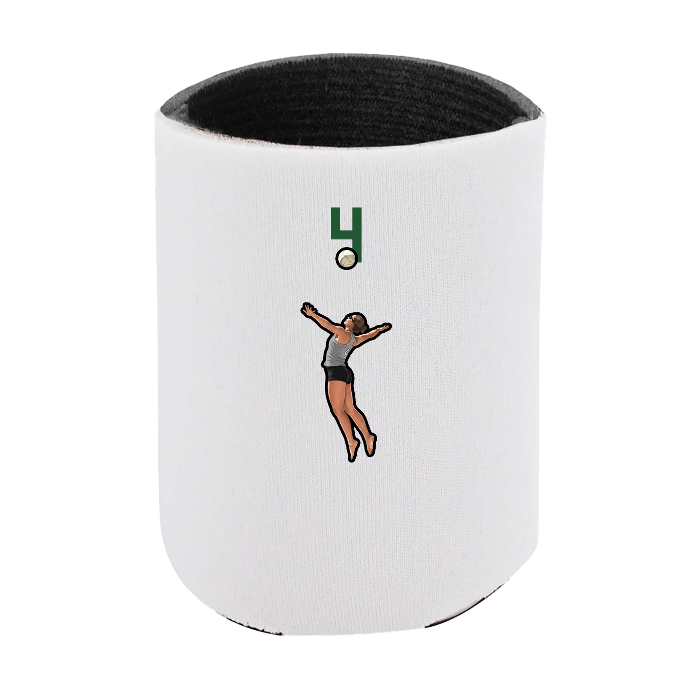 Can Holder — Number Top in White
