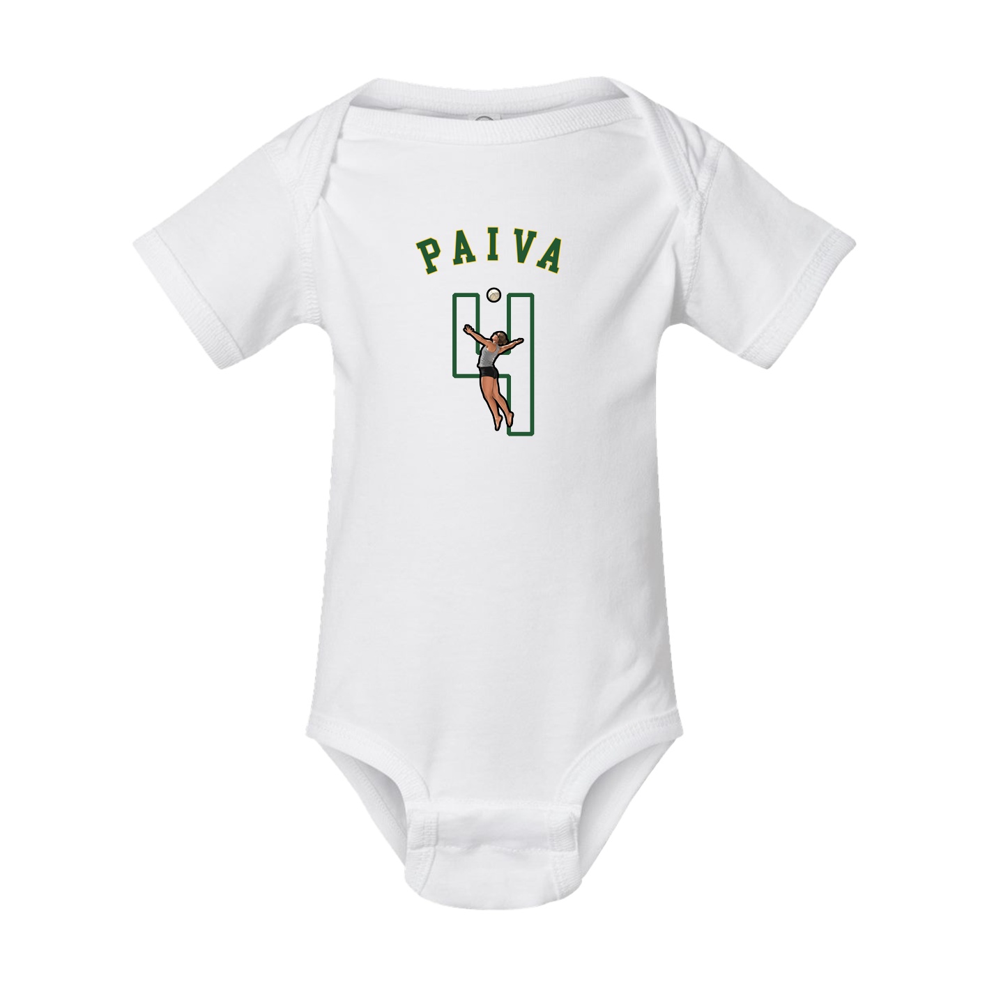 Baby Onesie — Shirsey Arch in White