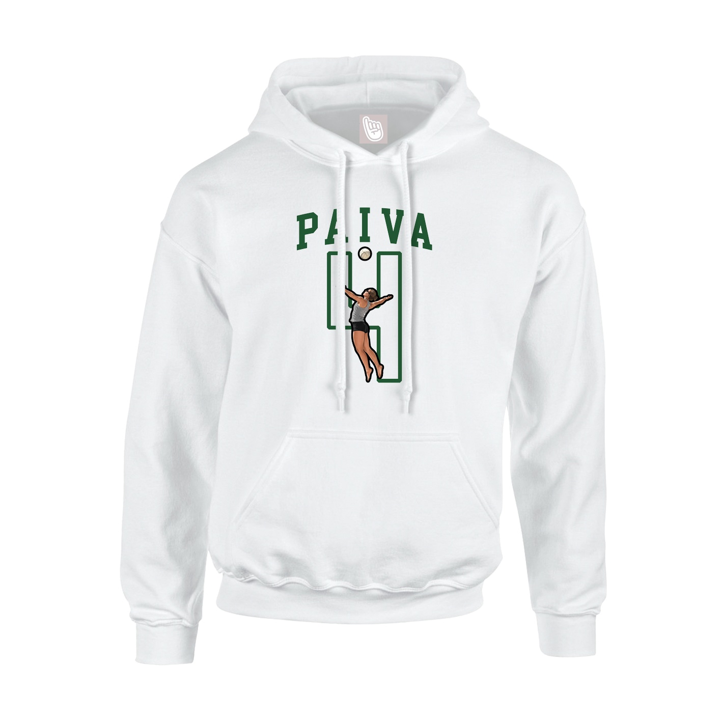 Youth Hoodie — Shirsey in White