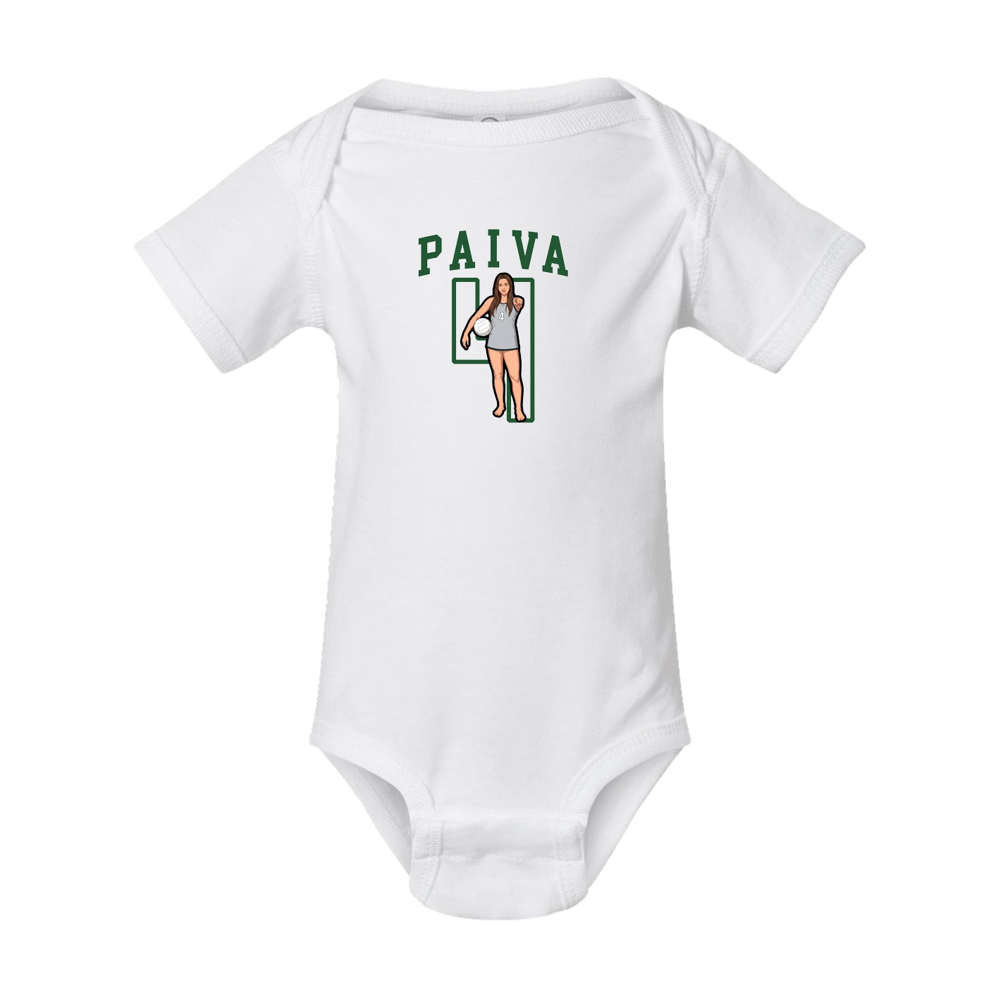 Baby Onesie — Shirsey in White