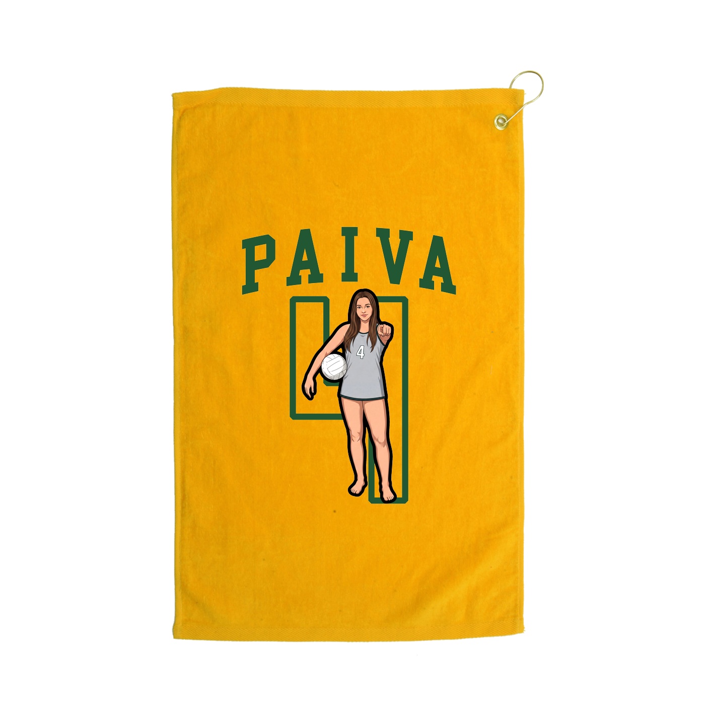 Golf Towel — Shirsey in Gold