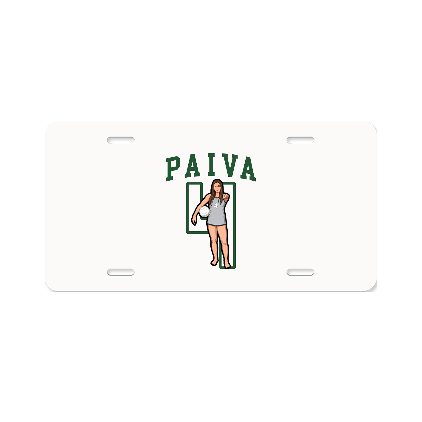 License Plate — Shirsey in Classic