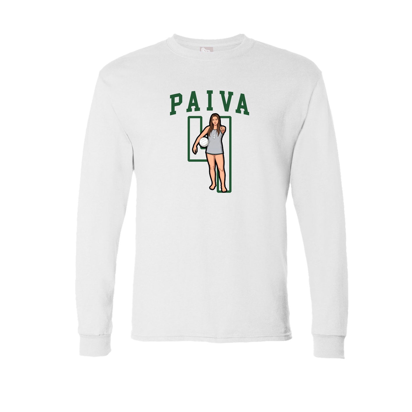 Long Sleeve Tee — Shirsey in White
