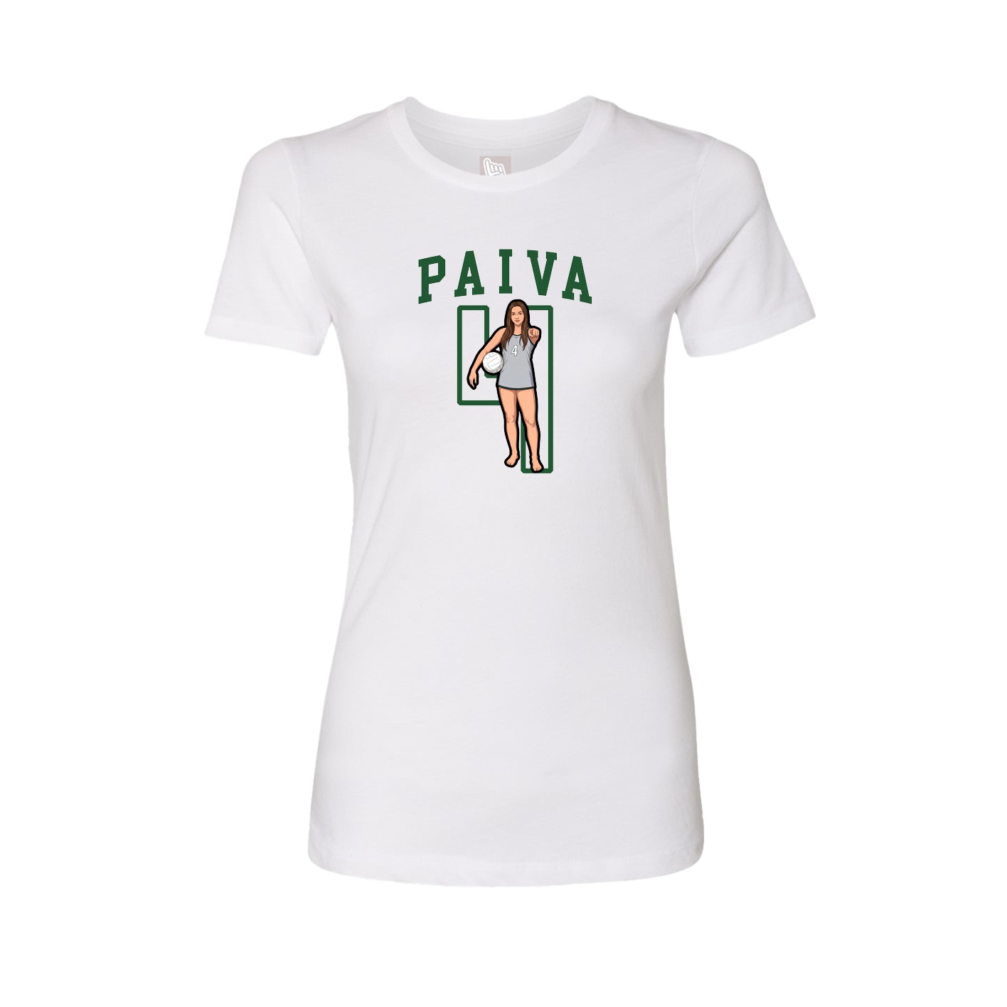 Fitted Women's Tee — Shirsey in White