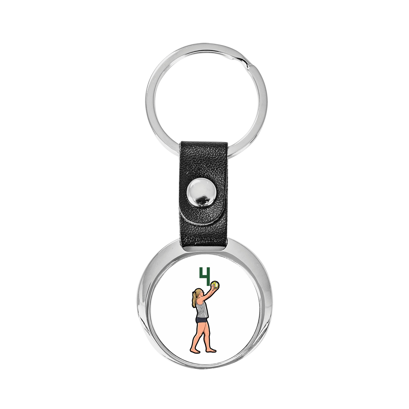 Key Chain — Number Top in Classic