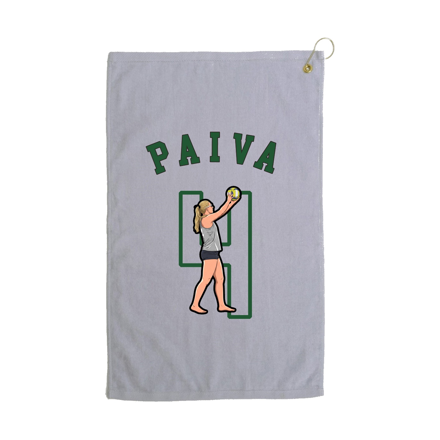 Golf Towel — Shirsey Arch in Grey
