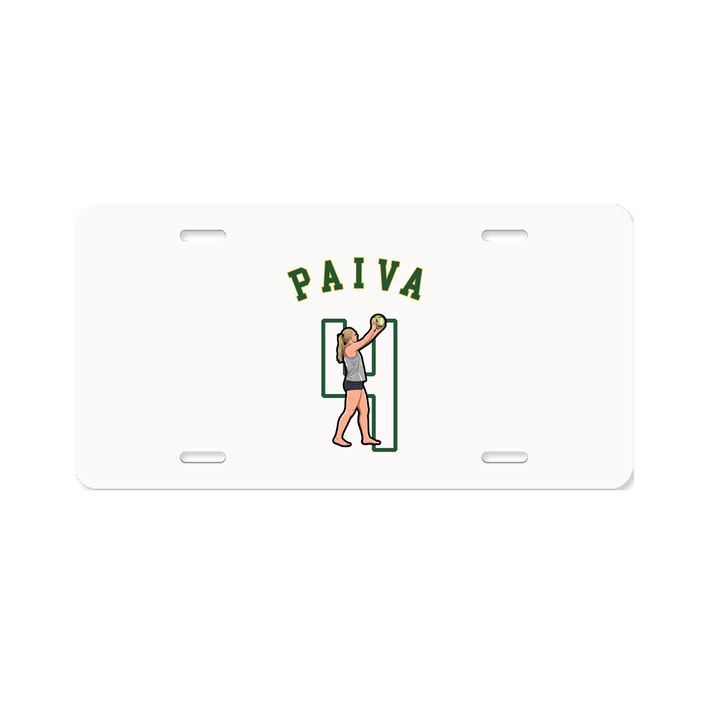 License Plate — Shirsey Arch in Classic