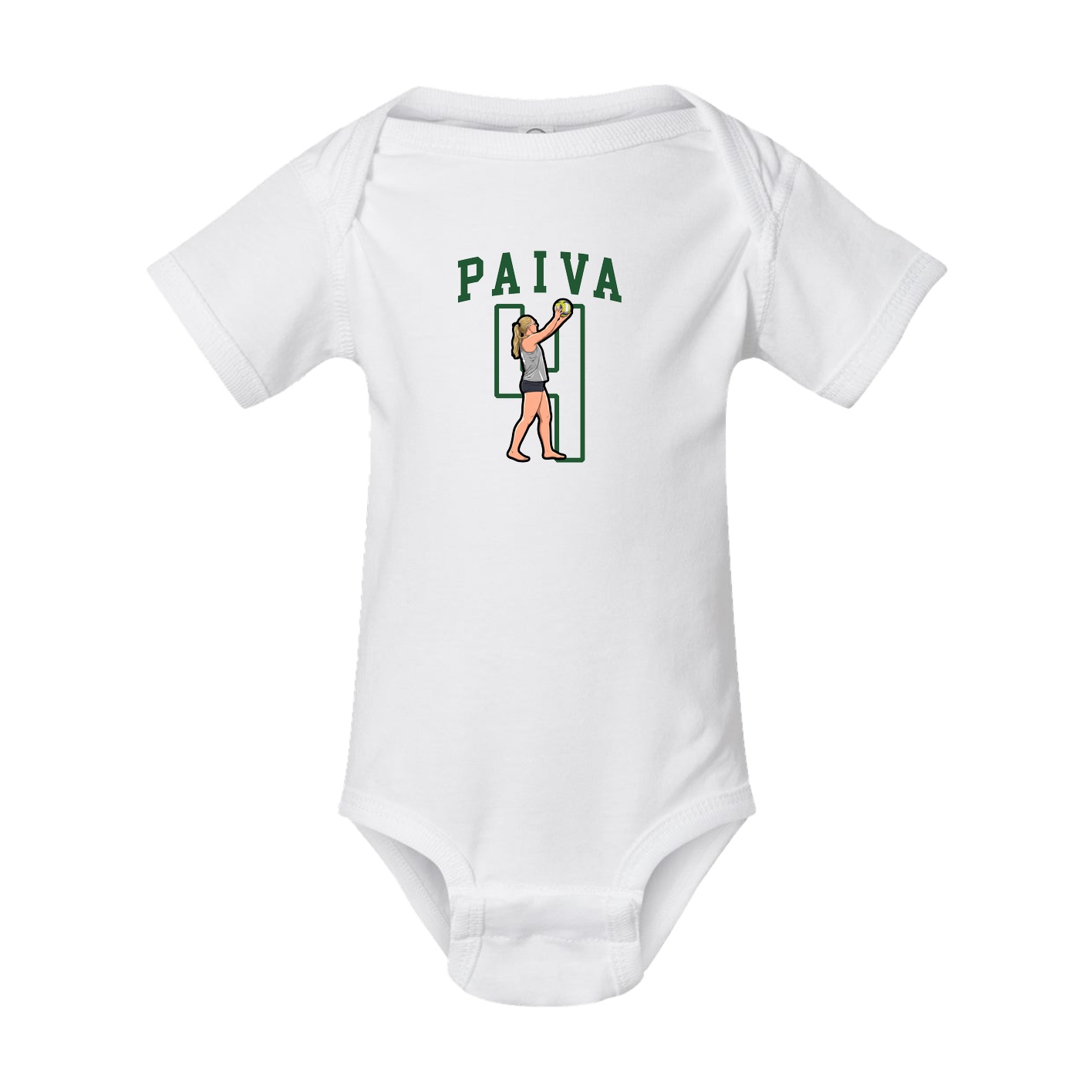 Baby Onesie — Shirsey in White