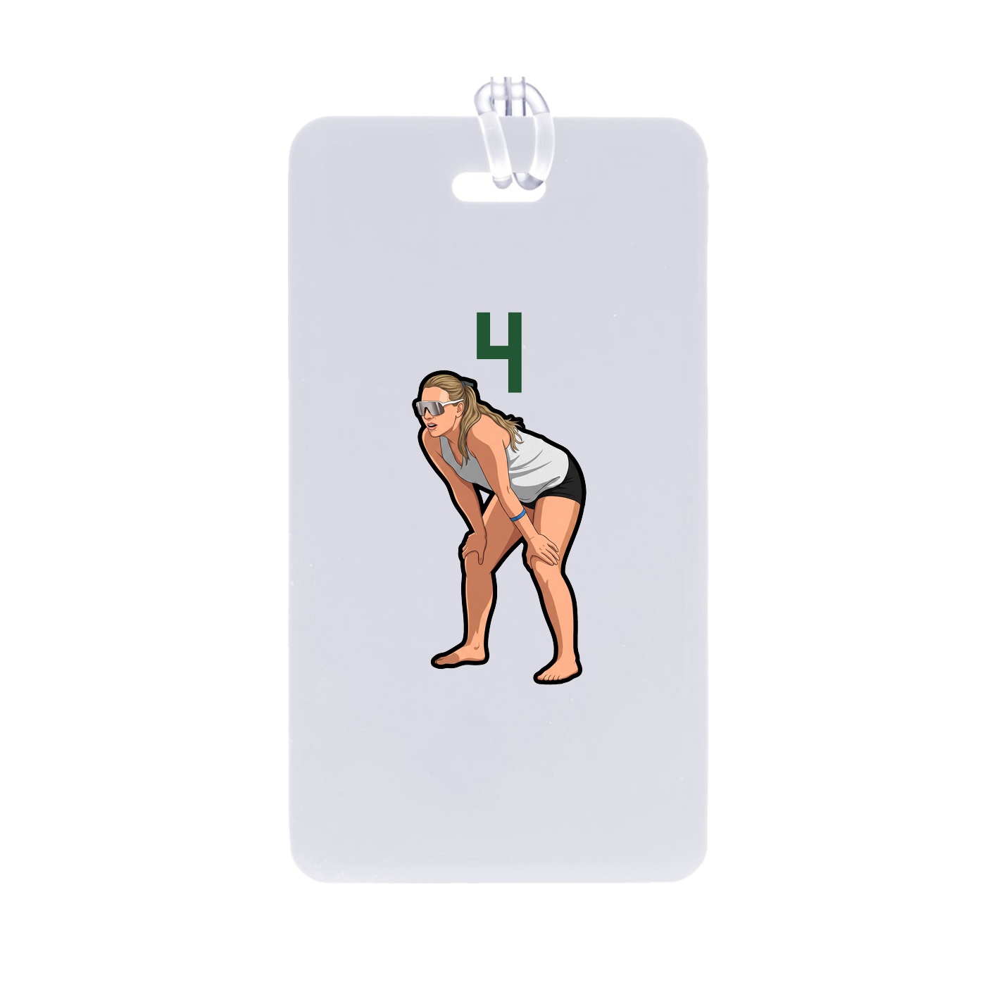 Bag Tag — Number Top in Classic