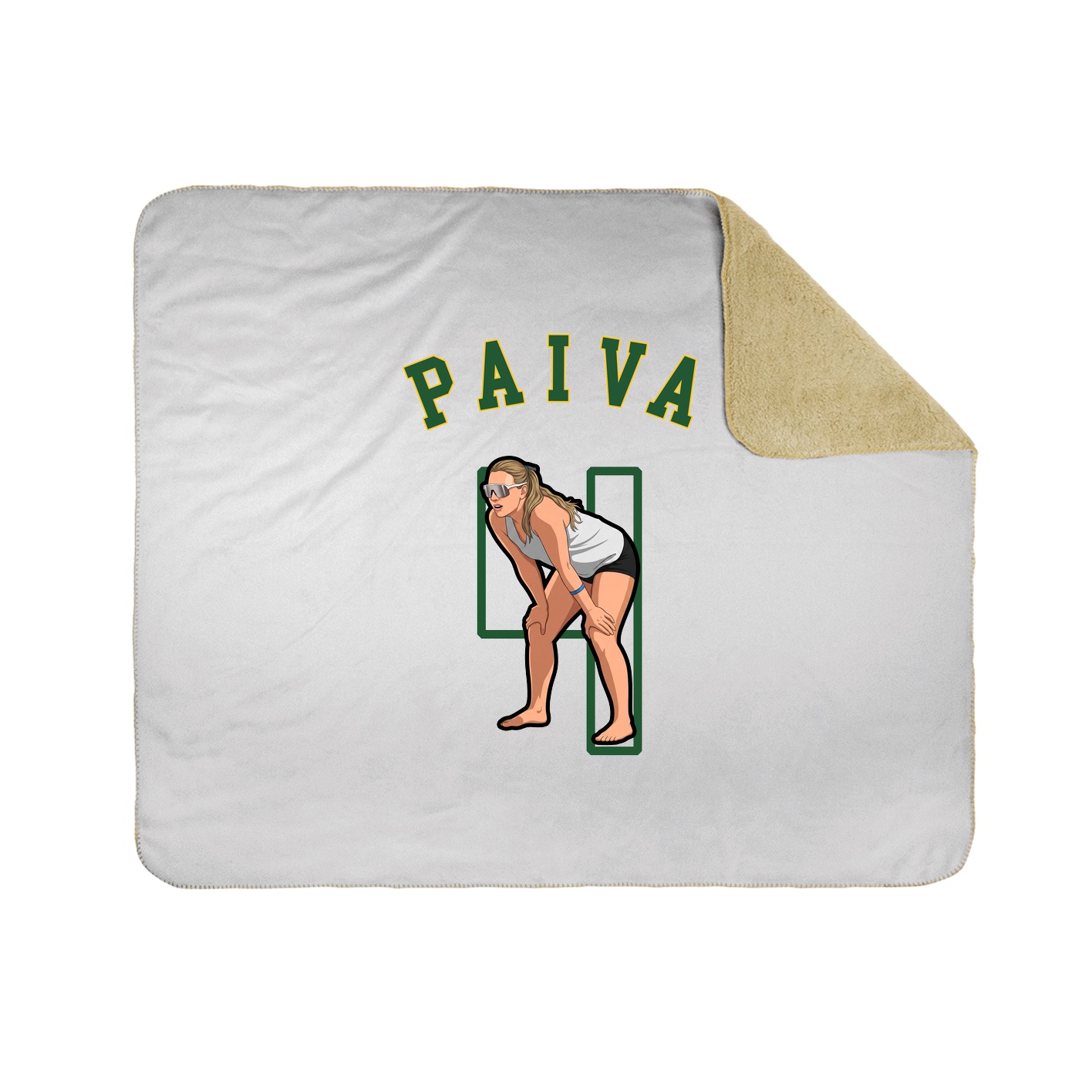 Throw Blanket — Shirsey Arch in White
