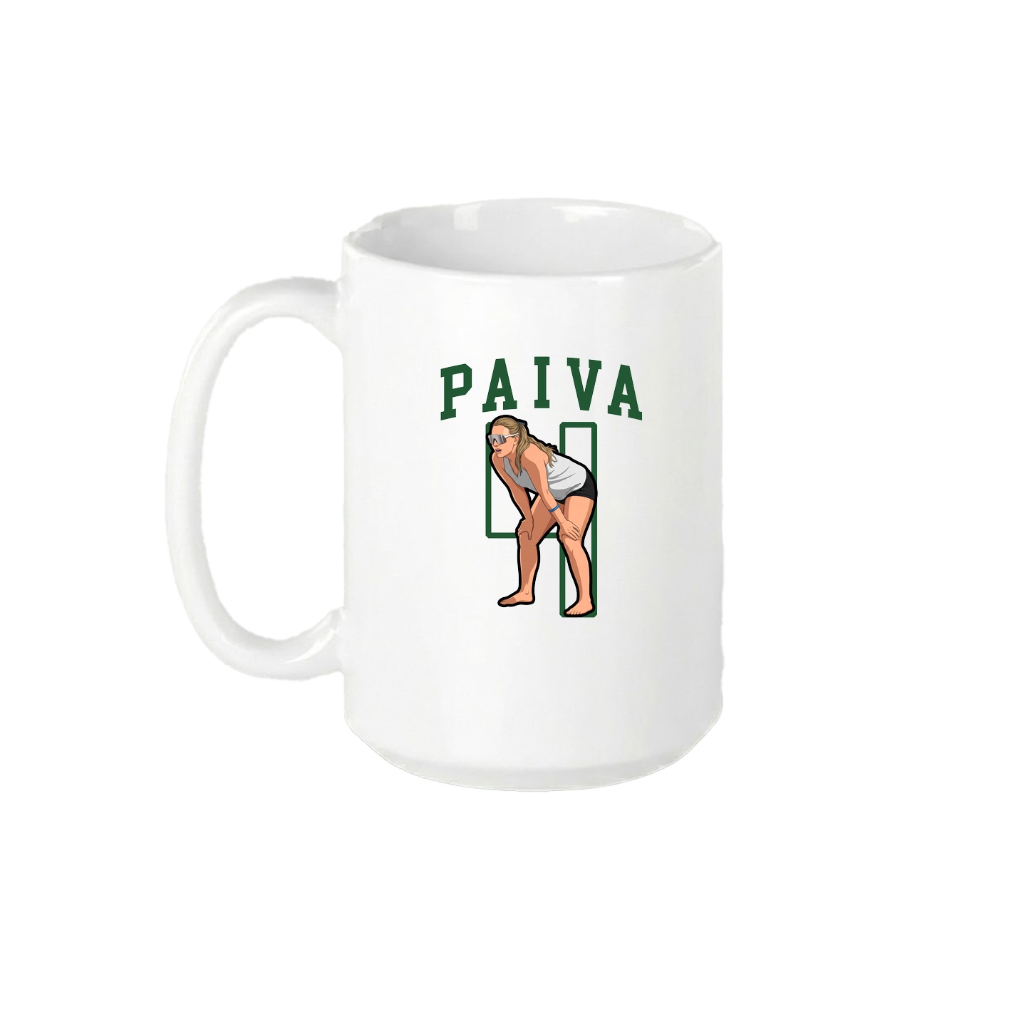15oz Coffee Mug — Shirsey in White