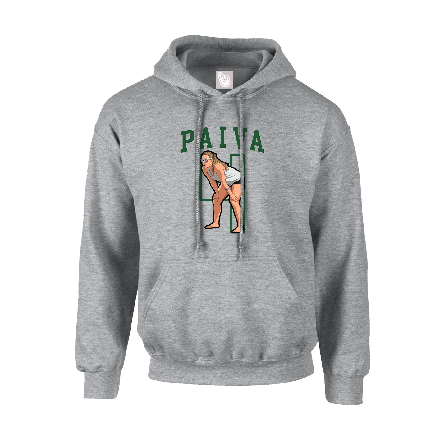 Hoodie — Shirsey in Grey
