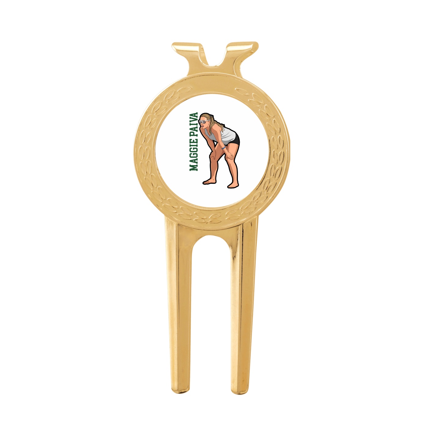Divot Tool with Ball Marker — Name Vertical in Classic