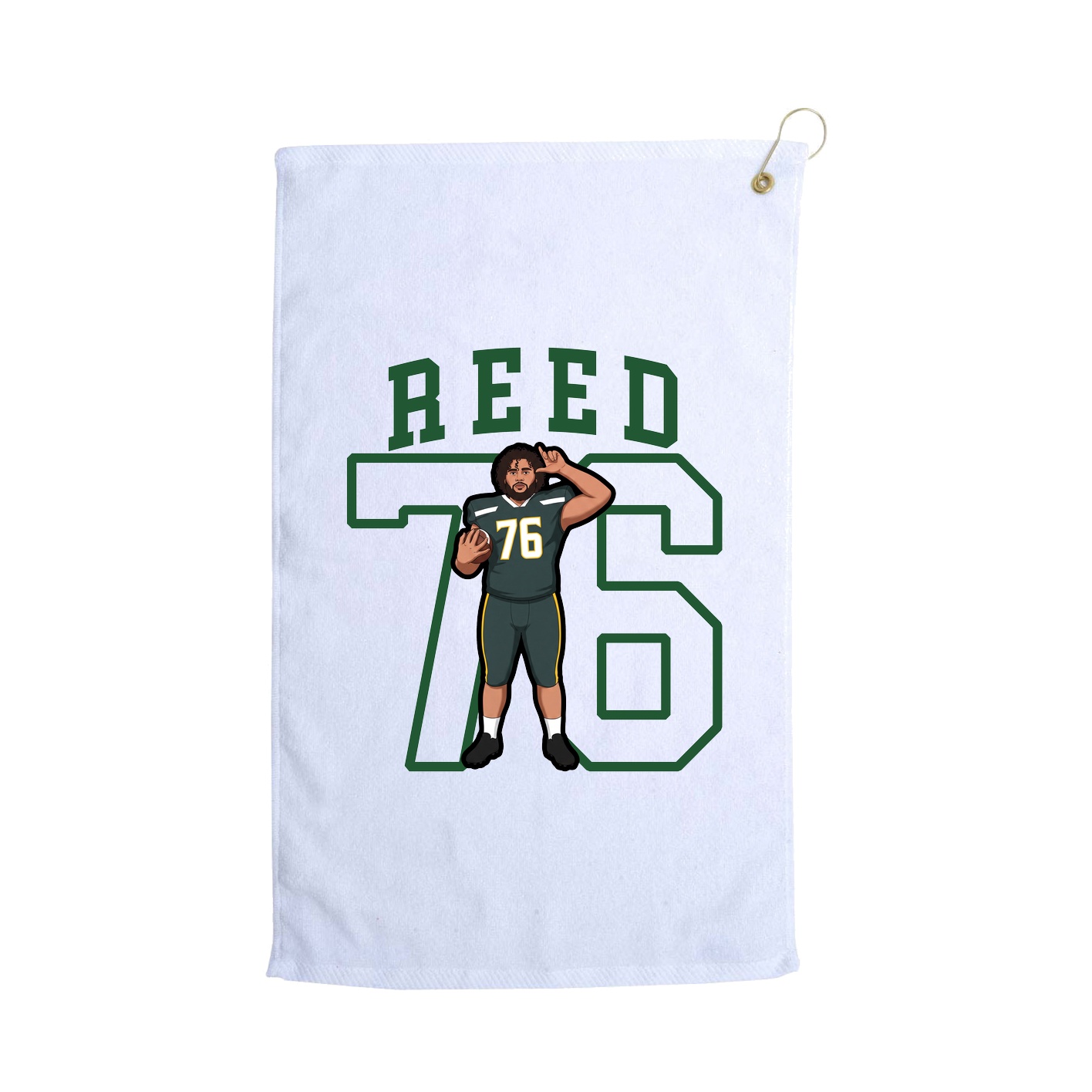 Golf Towel — Shirsey in White